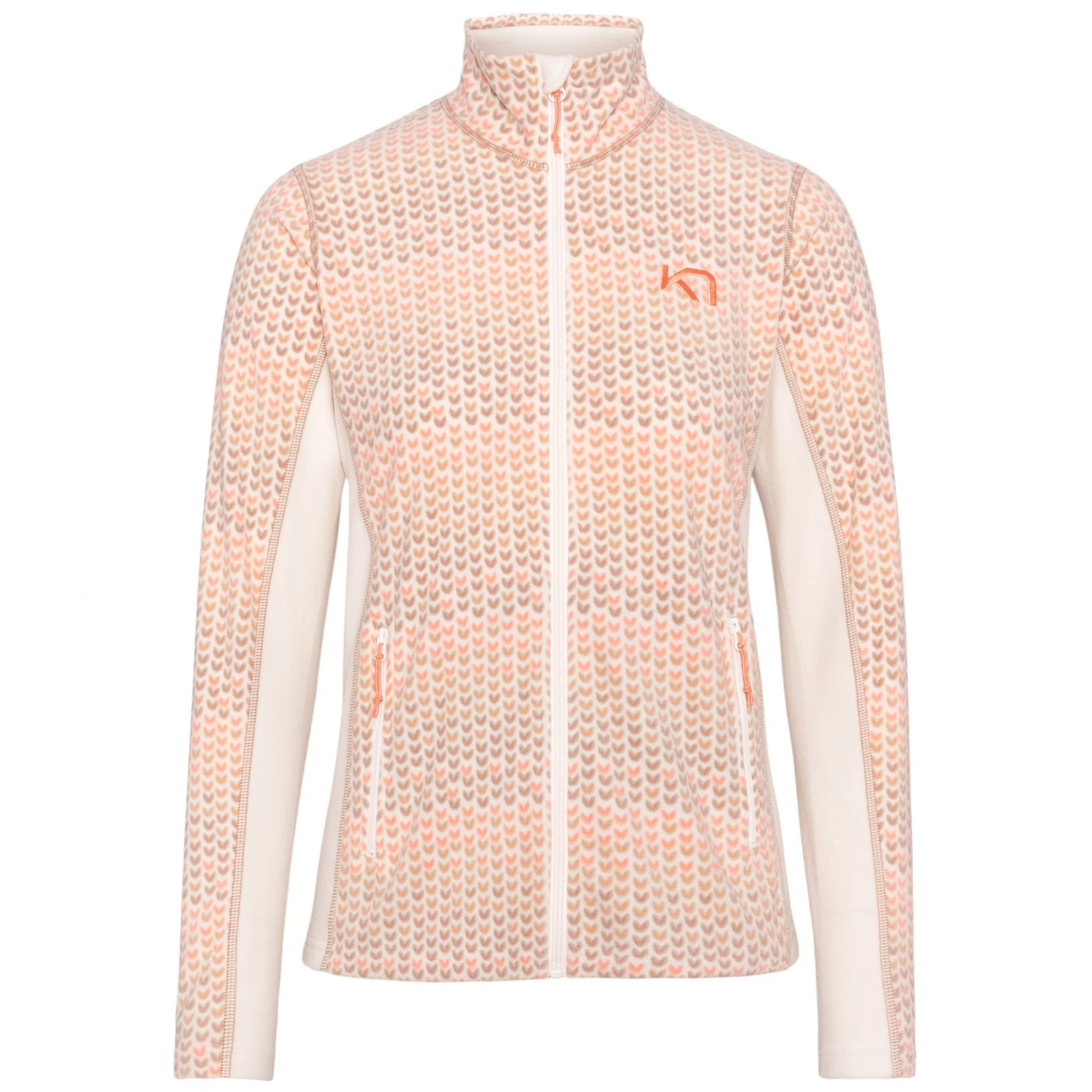 Kari Traa Olga Fleece, fleecová bunda, dámská, nwhite · záber 1