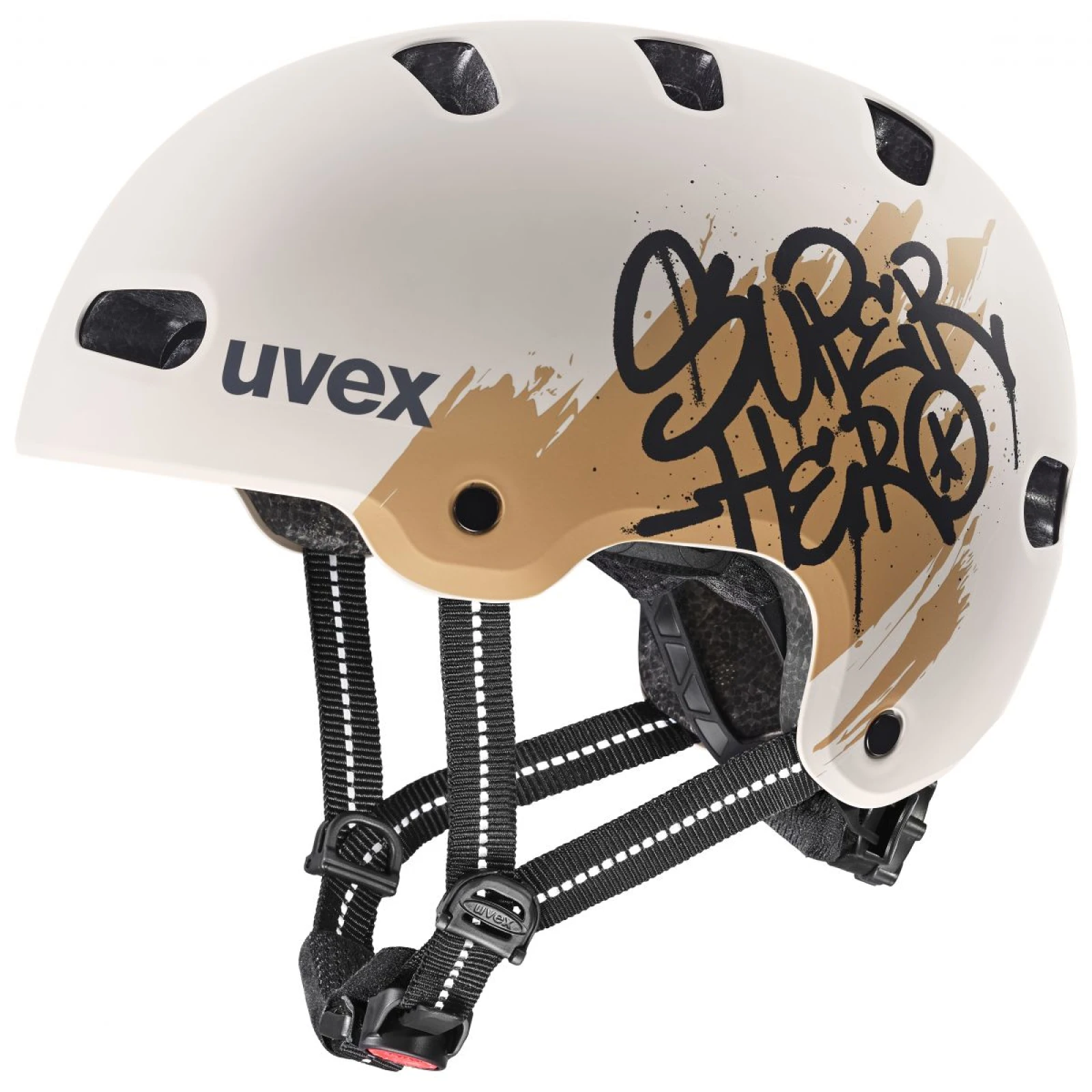 Uvex Kid 4 Style, cyklistická helma, junior, šedá · záber 6