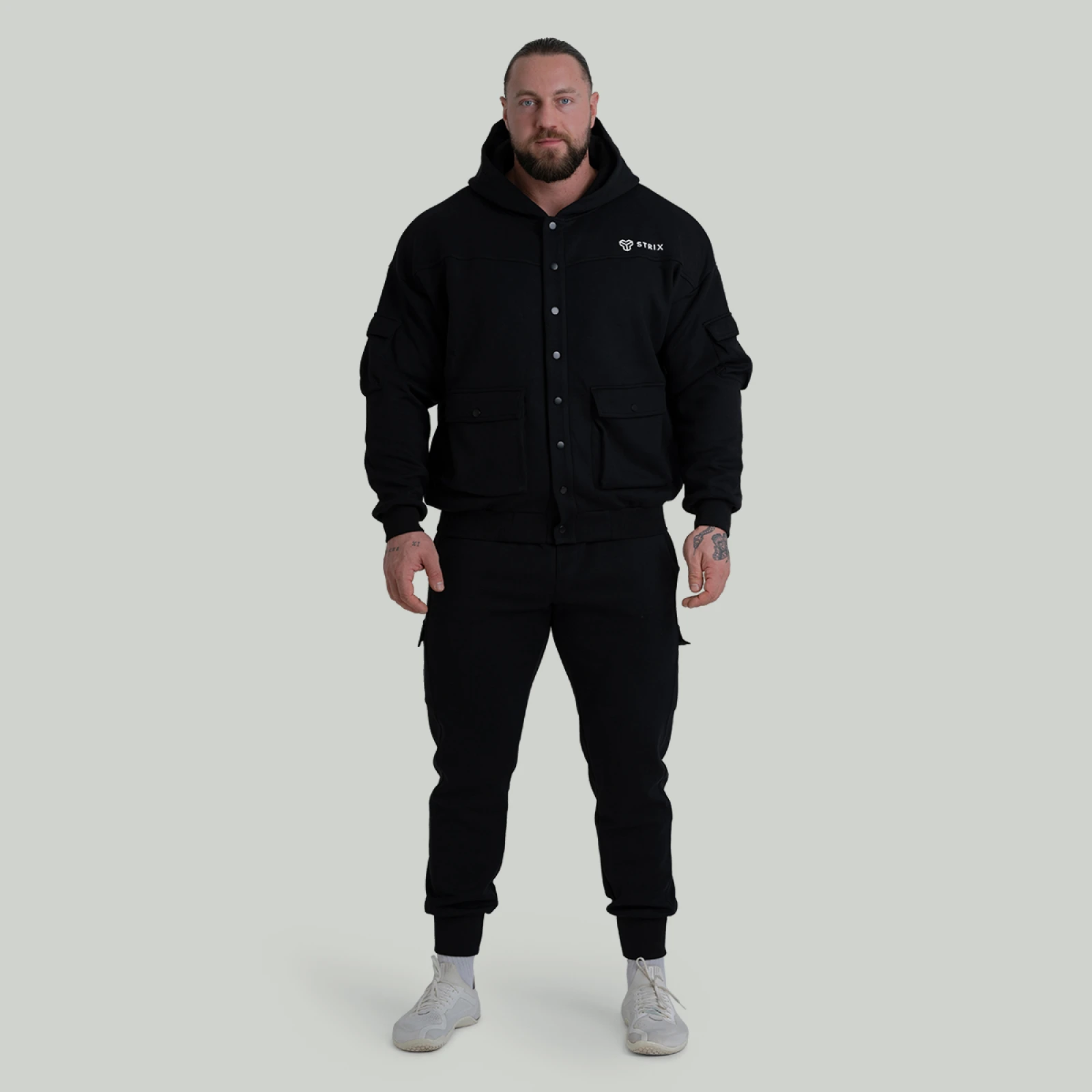 STRIX Bunda Relaxed ZOA Black - Velikost: S | Barva: čierna | Hmotnost: 1,0453 kg | Balení: 20 · záber 5