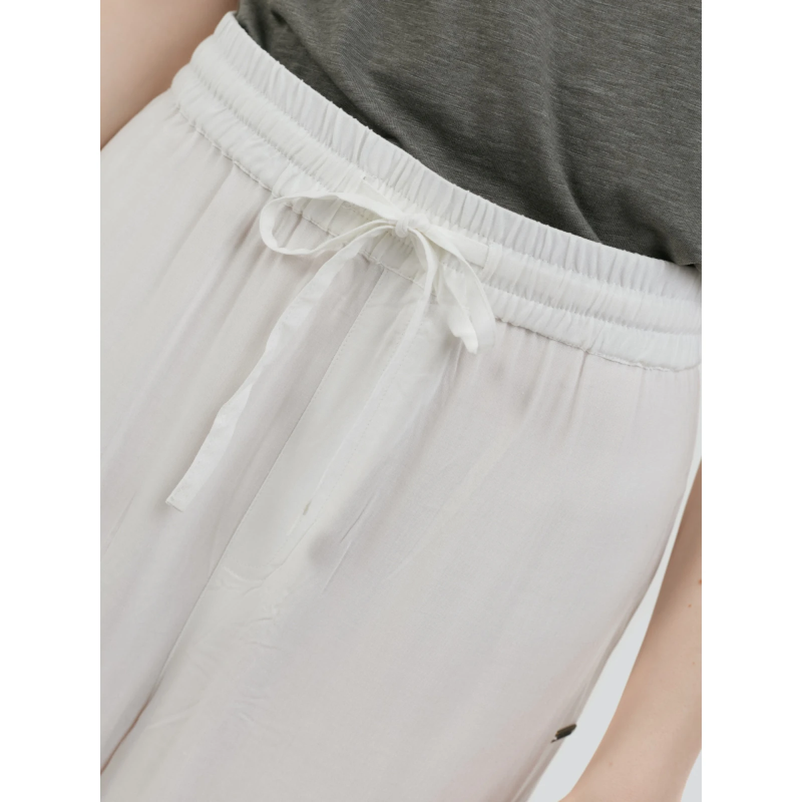 Dámské kalhoty FUNDANGO Poppy Pants-100-white · záber 3