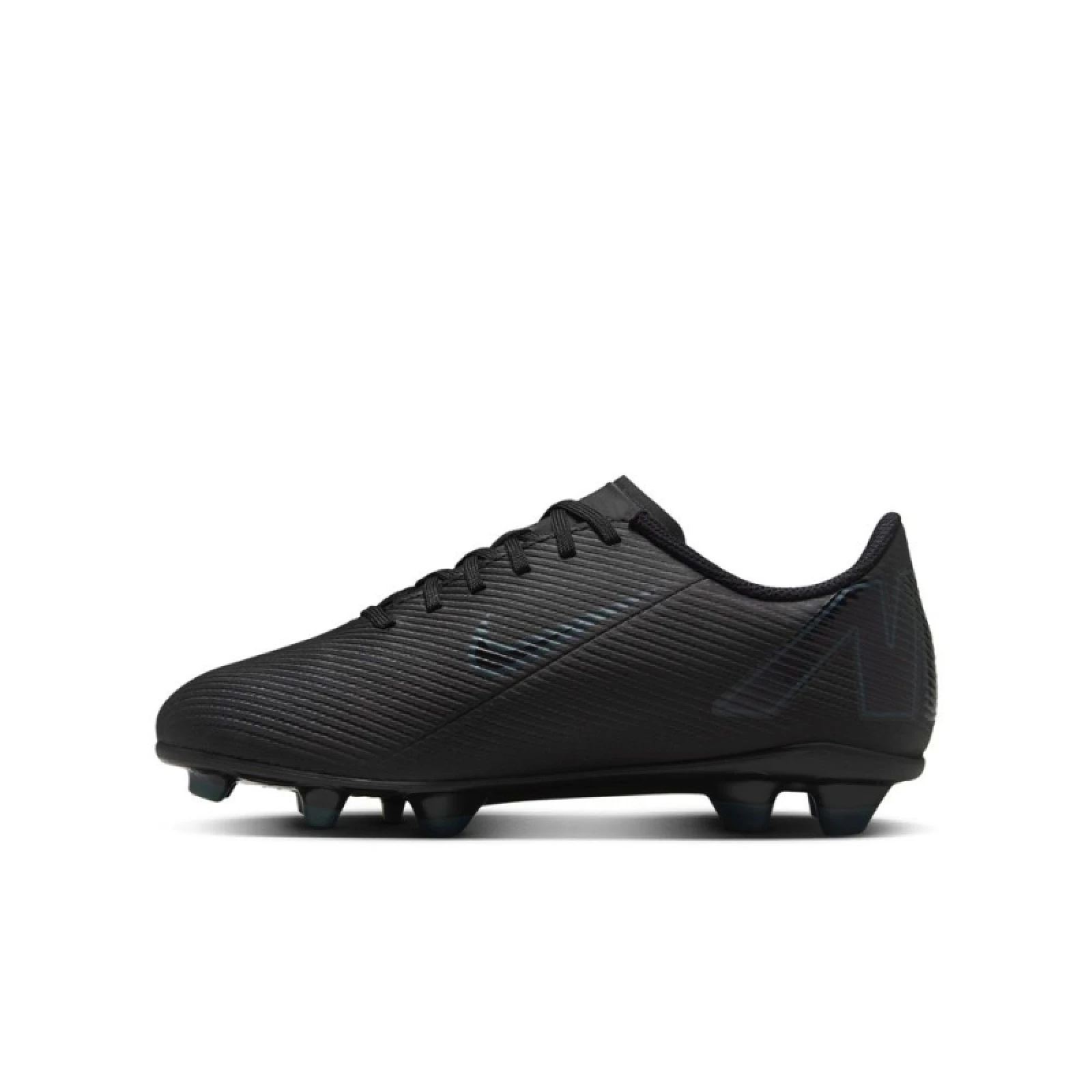 Chlapecké fotbalové kopačky outdoorové NIKE Mercurial Vapor 16 Club Jr FG MG black deep jungle black · záber 4