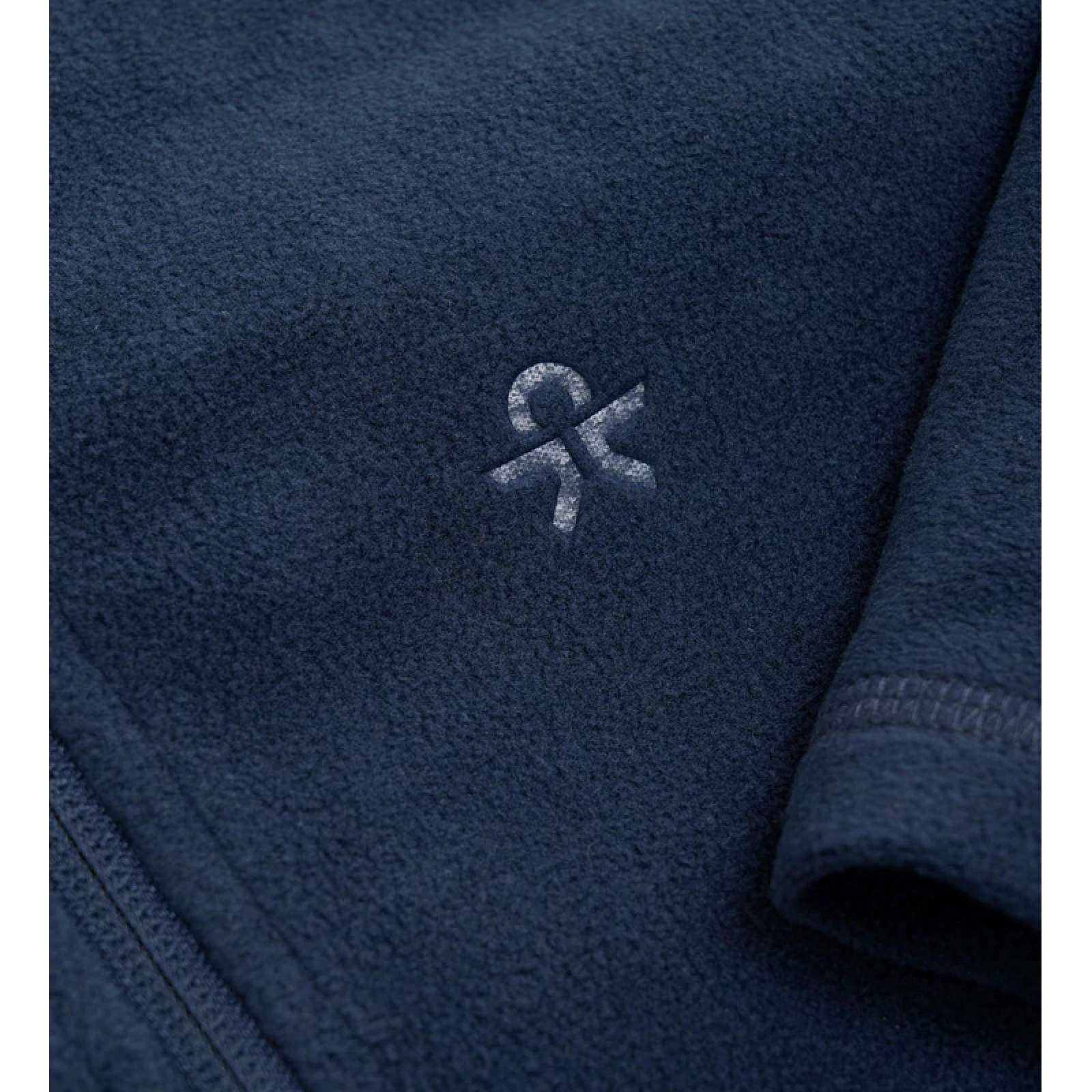 Dětská mikina se zipem COLOR KIDS Fleece Jacket, Full Zip-870-Total Eclipse · záber 2