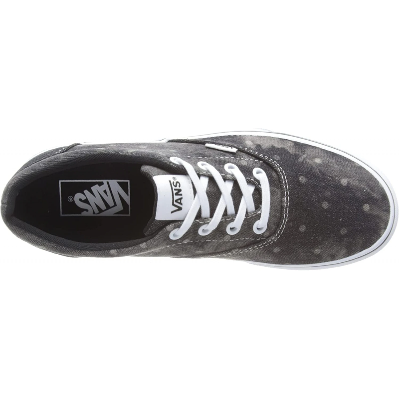Dámská rekreační obuv VANS WM Doheny Platform (Denim Dots) black white · záber 5