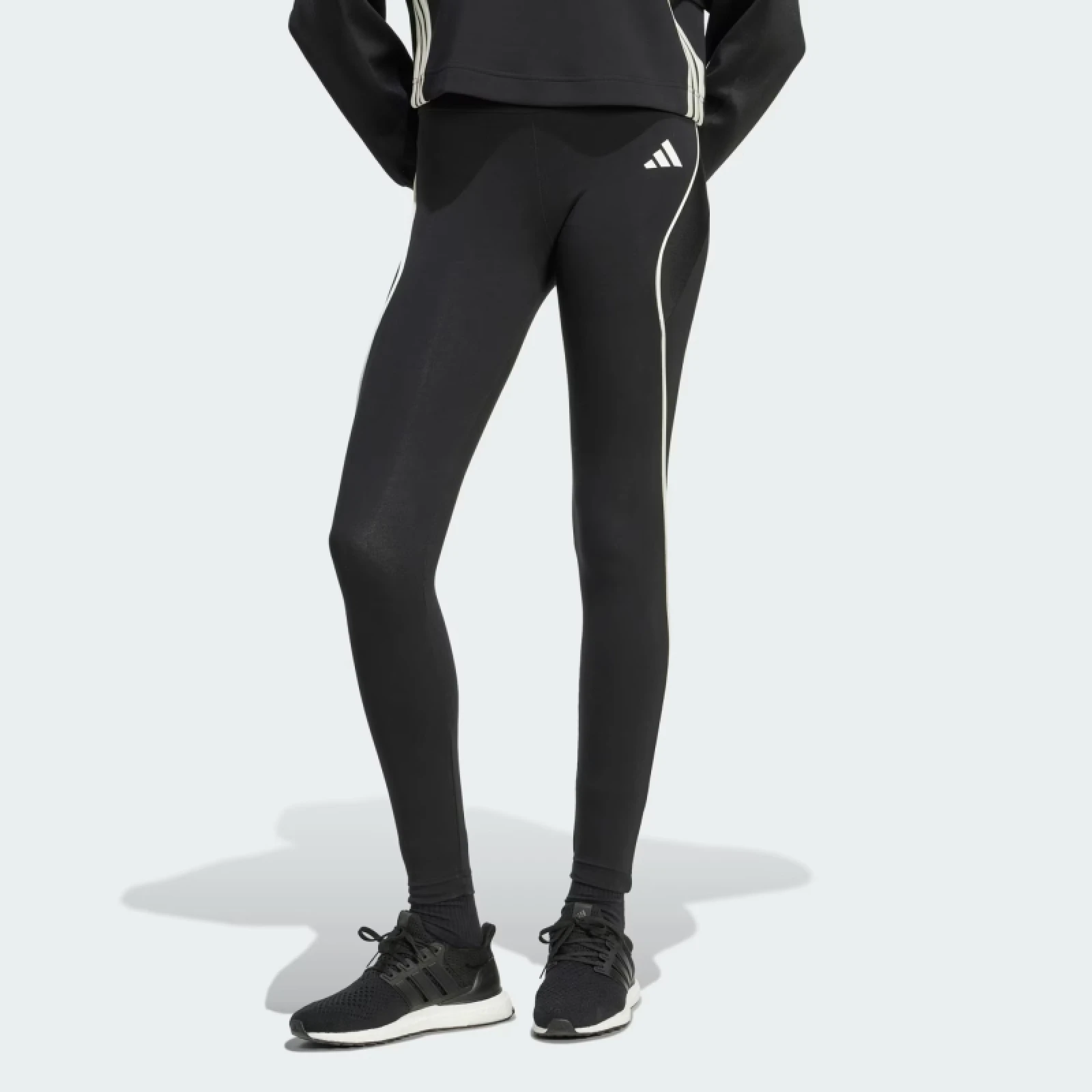 Dámské legíny ADIDAS W STADIUM TIGHT BLACK OWHITE · záber 2