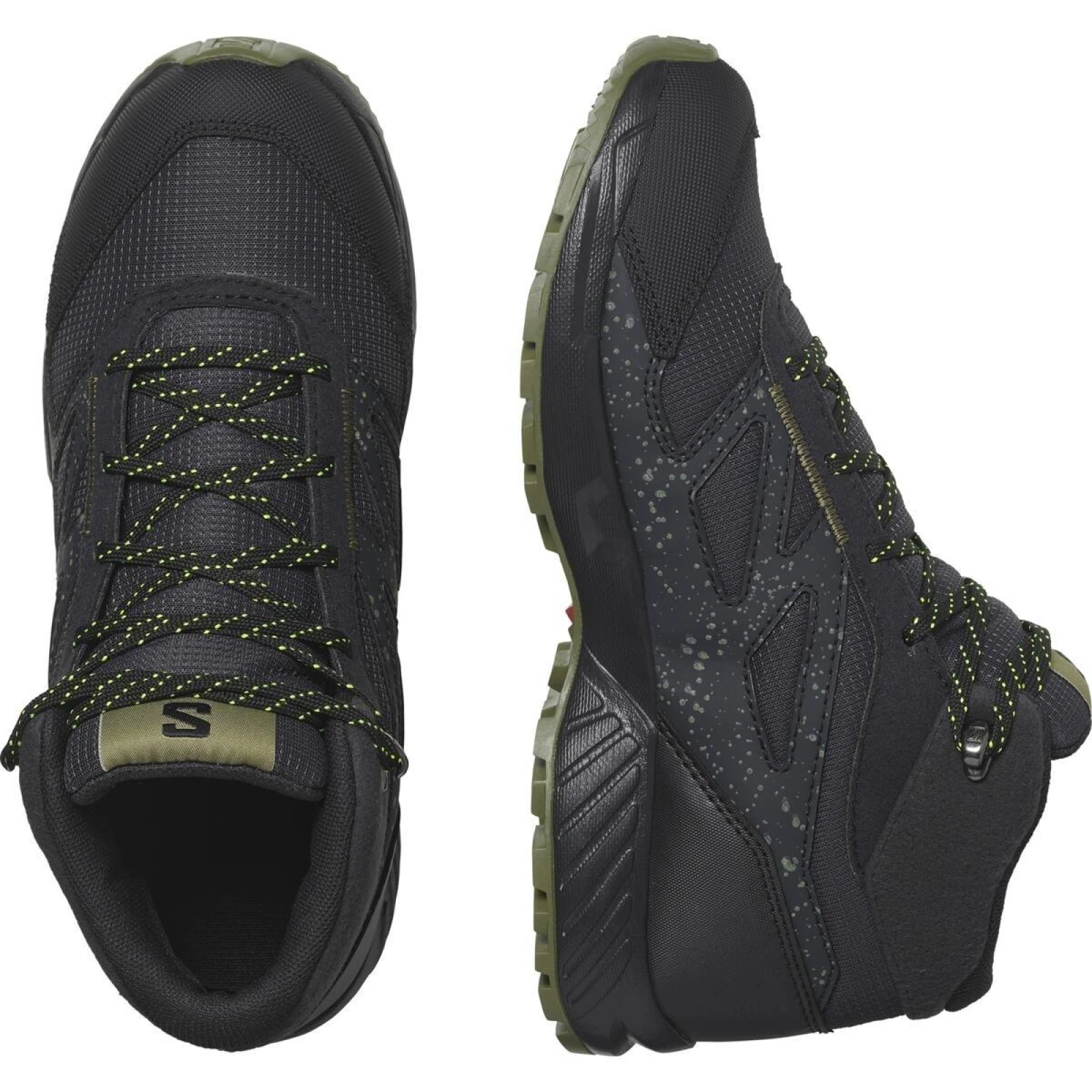 Salomon Outway Mid CSWP J - Velikost: 31 | Barva: čierna · záber 4