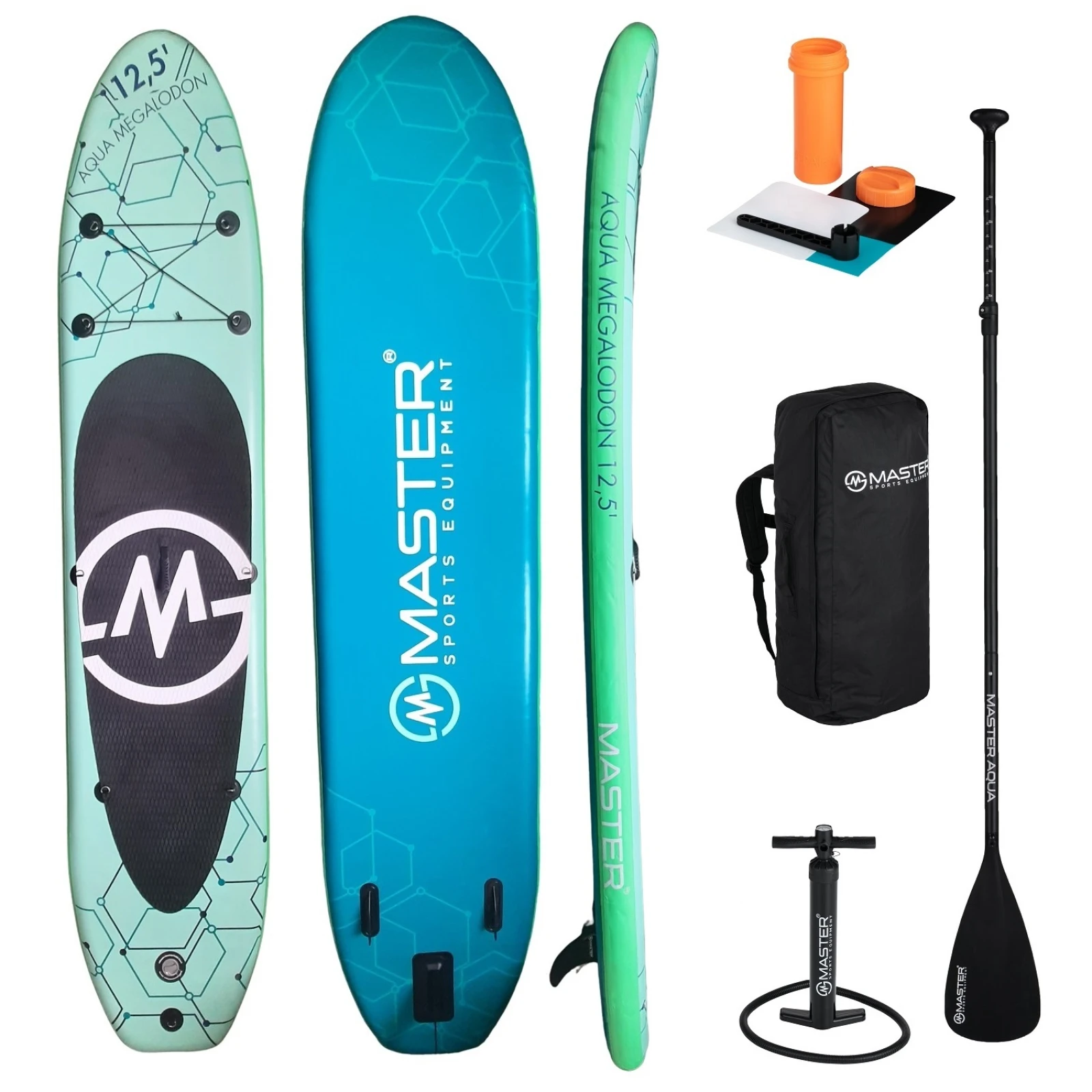 Paddleboard MASTER Aqua Megalodon - 12.5 · záber 1