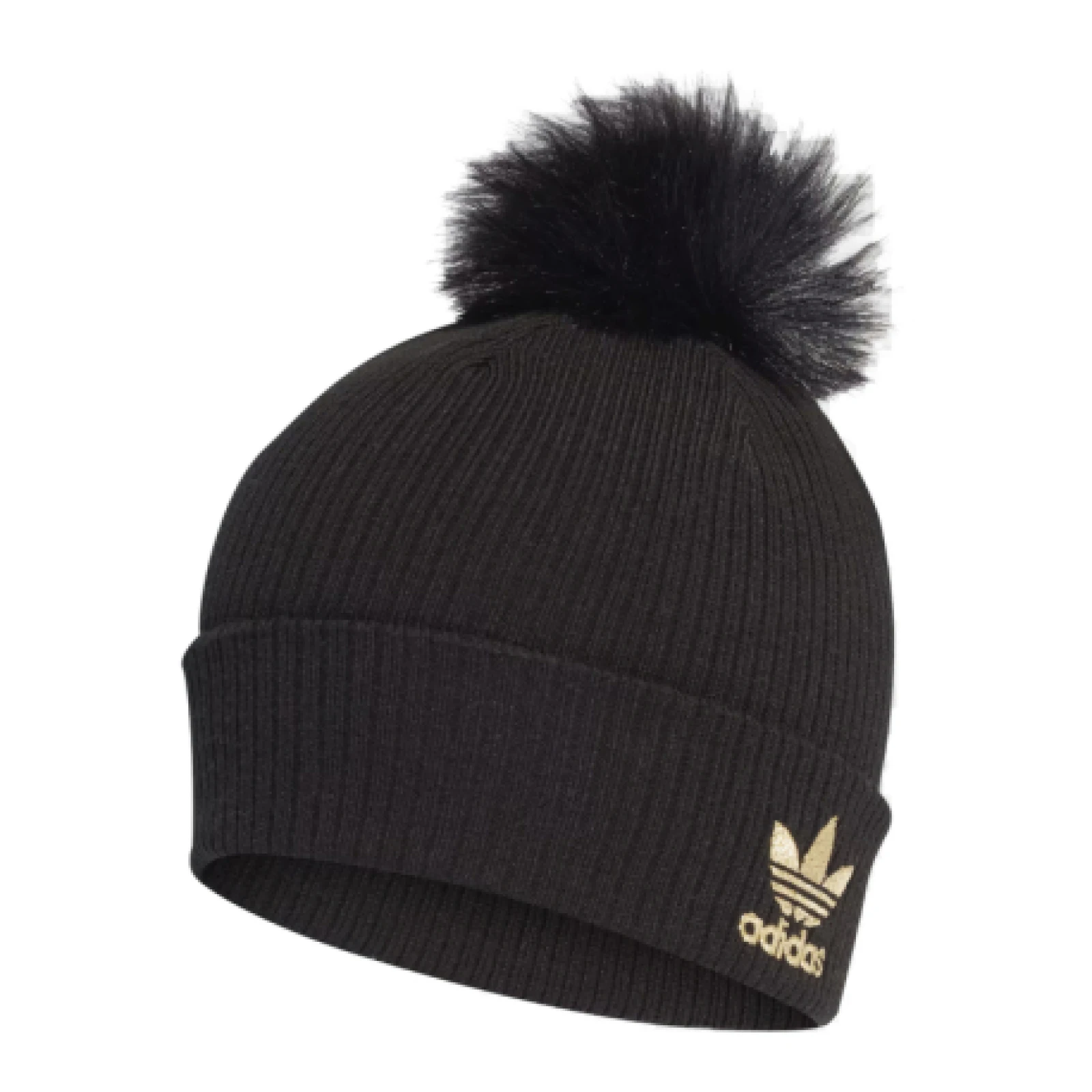 Zimní čepice ADIDAS ORIGINALS W FUR POM BEANI · záber 1