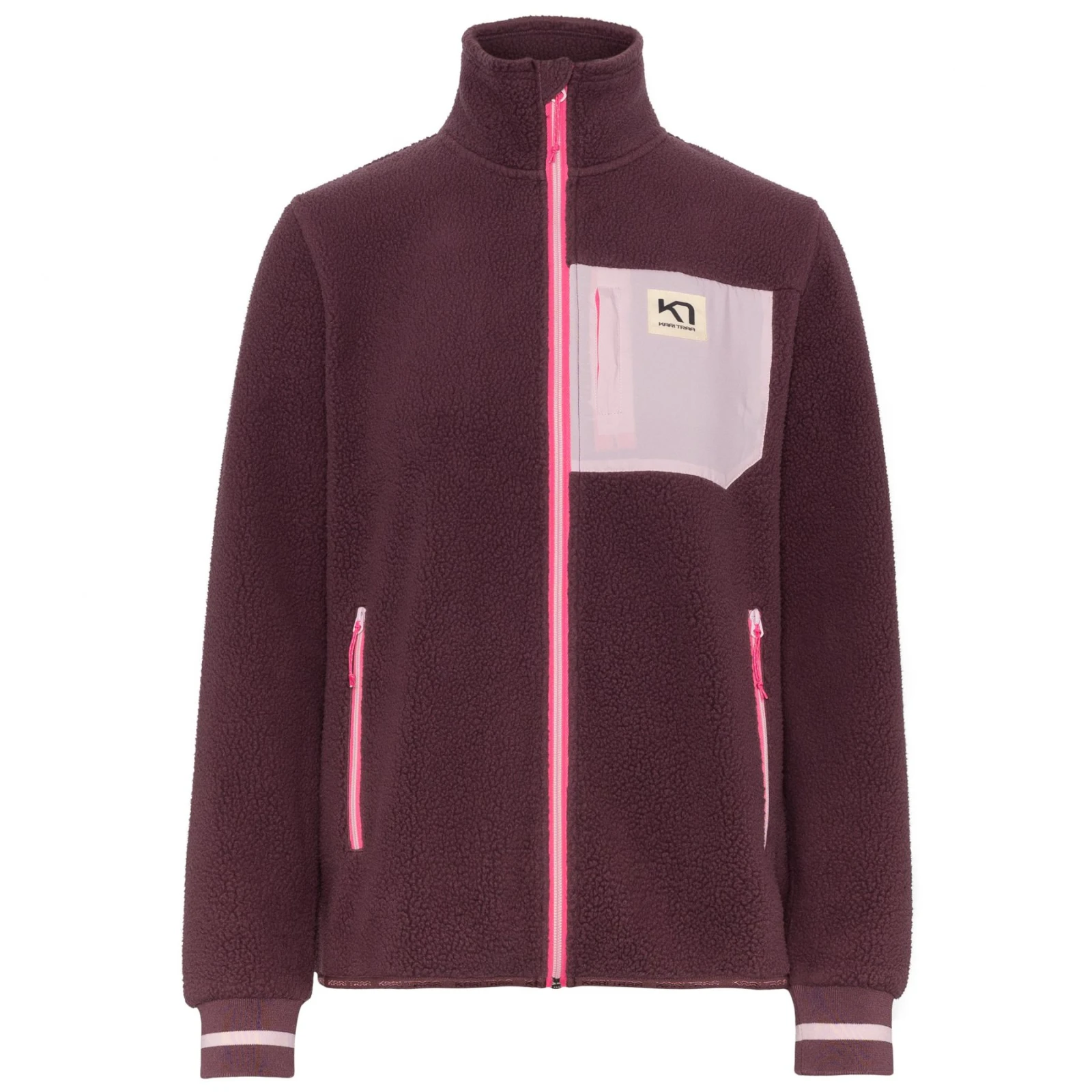 Kari Traa Røthe Midlayer, fleecová bunda, dámská, cocoa · záber 1