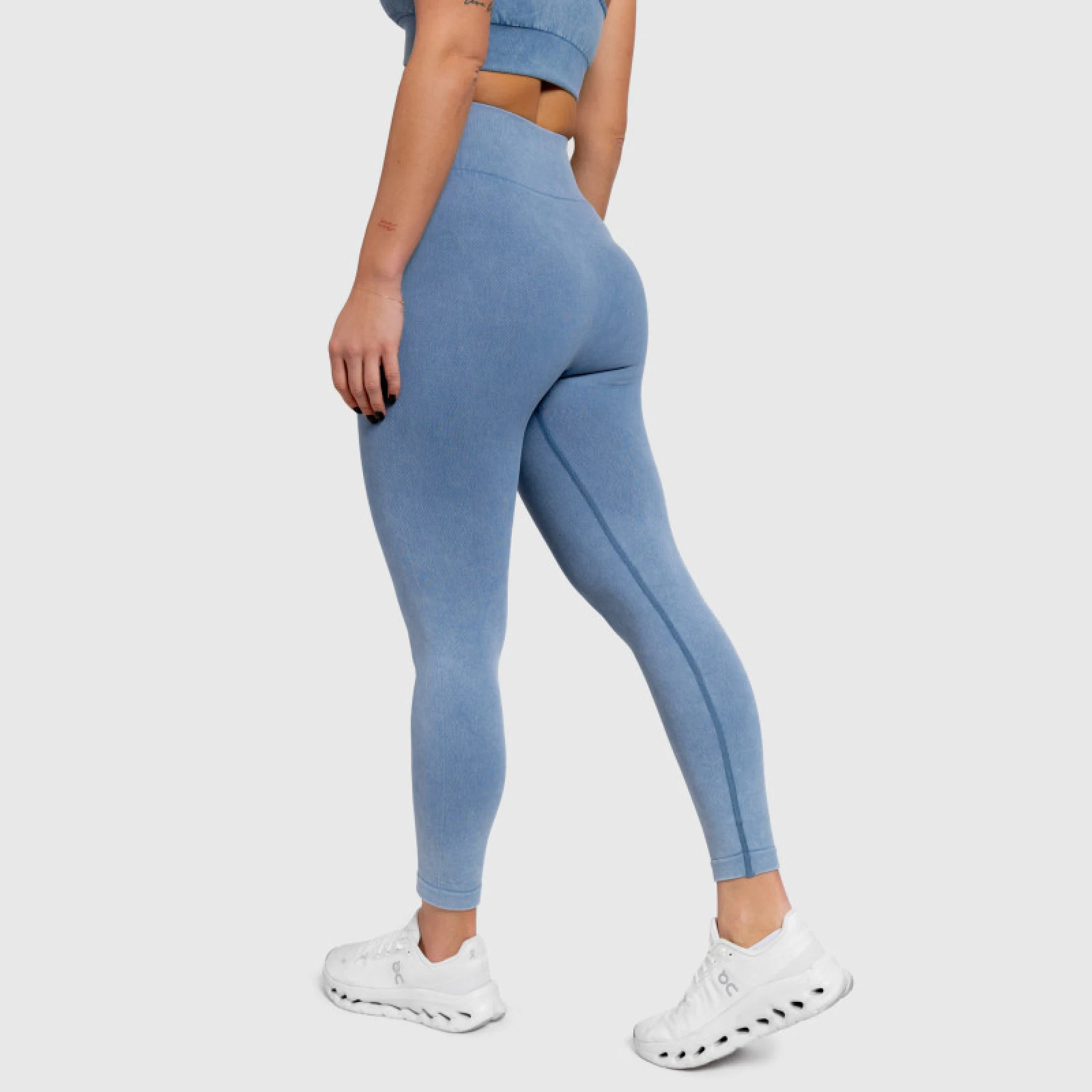 Dámské legíny Iron Aesthetics Faded, washed green · záber 4