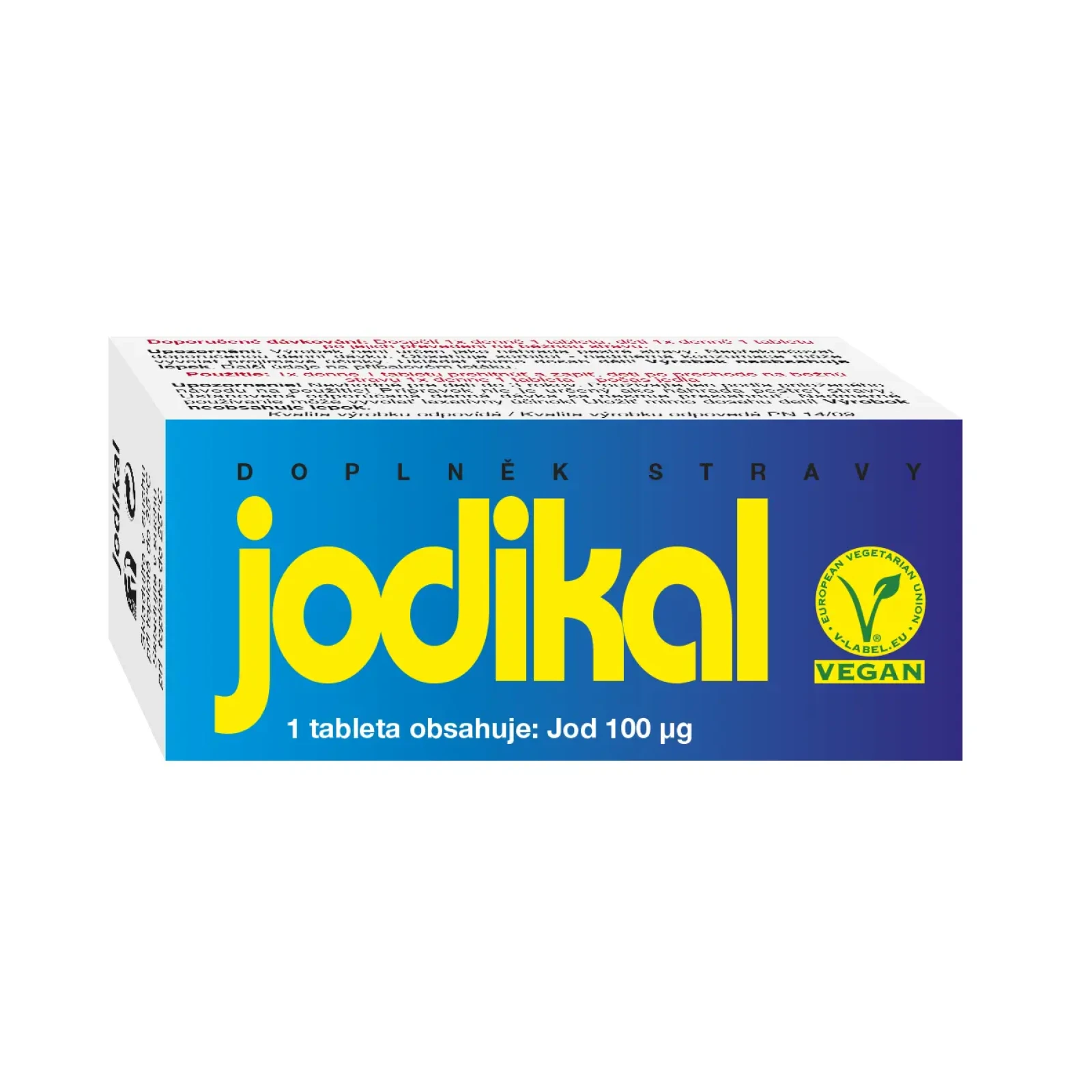 Naturvita Jodikal 80 tablet · záber 1