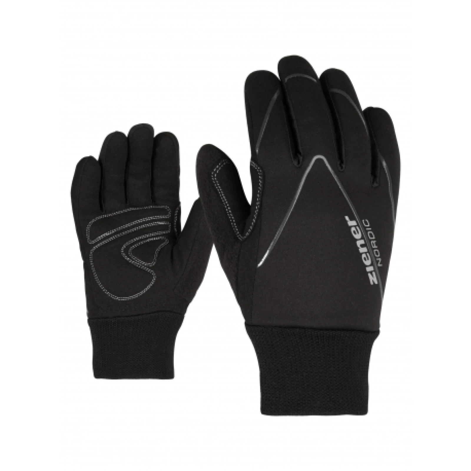 Juniorské rukavice ZIENER UNICO-808268-12-black · záber 1