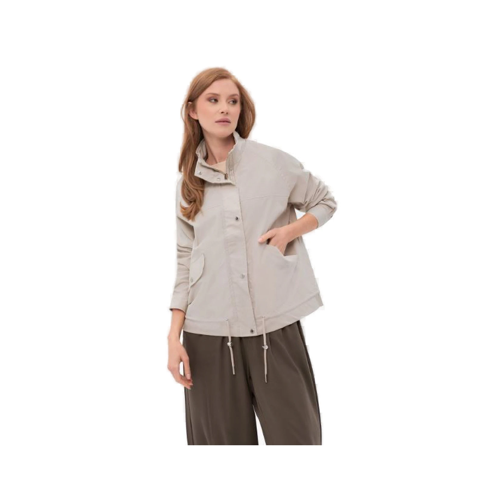 Dámská bunda VOLCANO SANGRIA-102-BEIGE · záber 2
