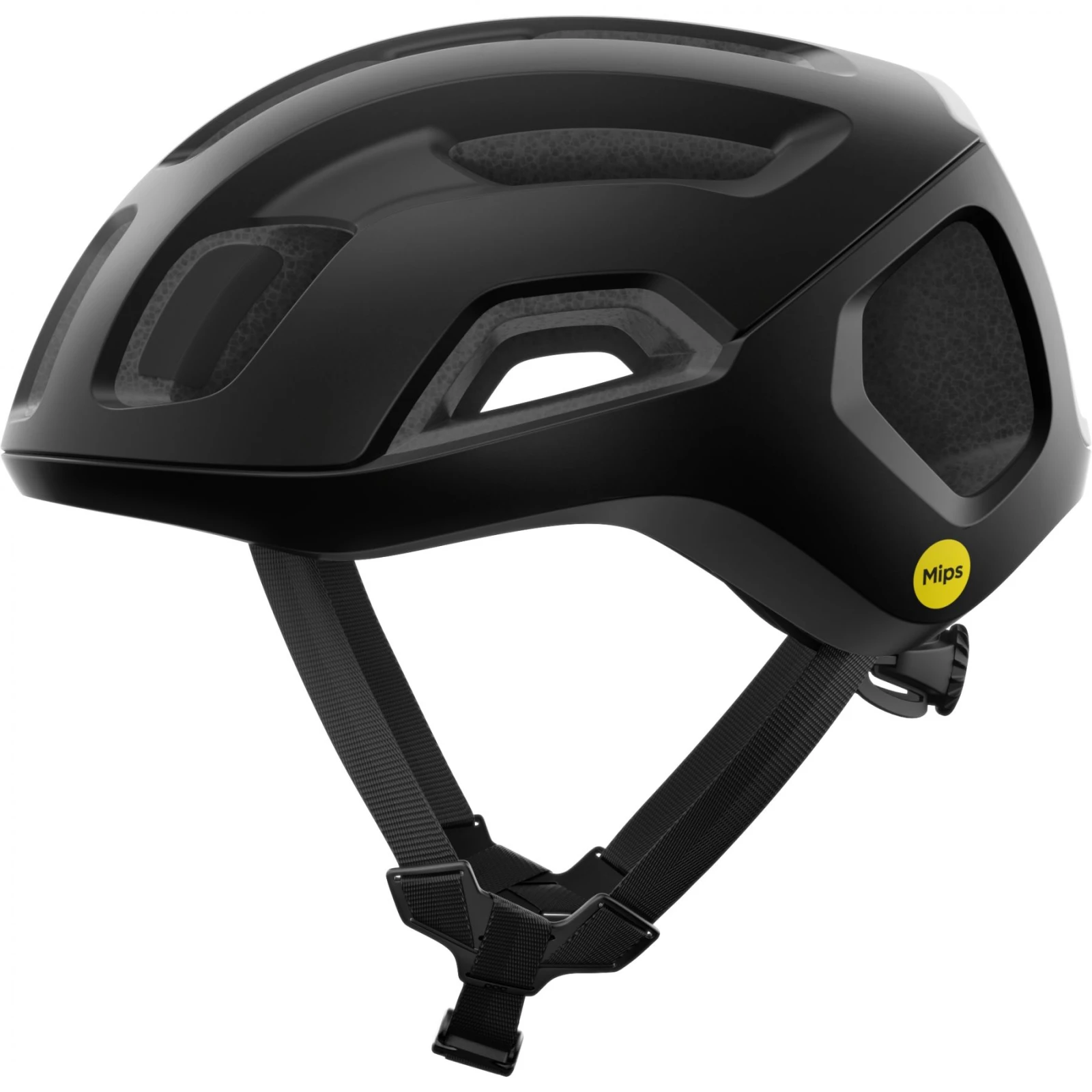 POC Ventral Air MIPS, cyklistická přilba, uranově černá matná/vodíkově bílá matná · záber 1