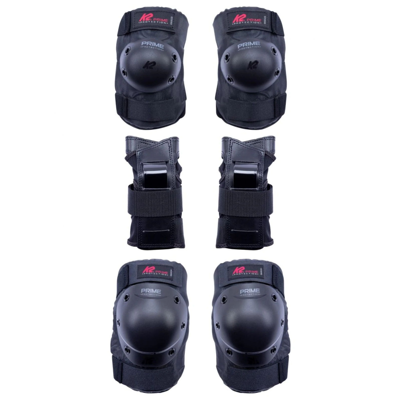 K2 Prime Pad Set, ochranný set, pánský, černý · záber 2