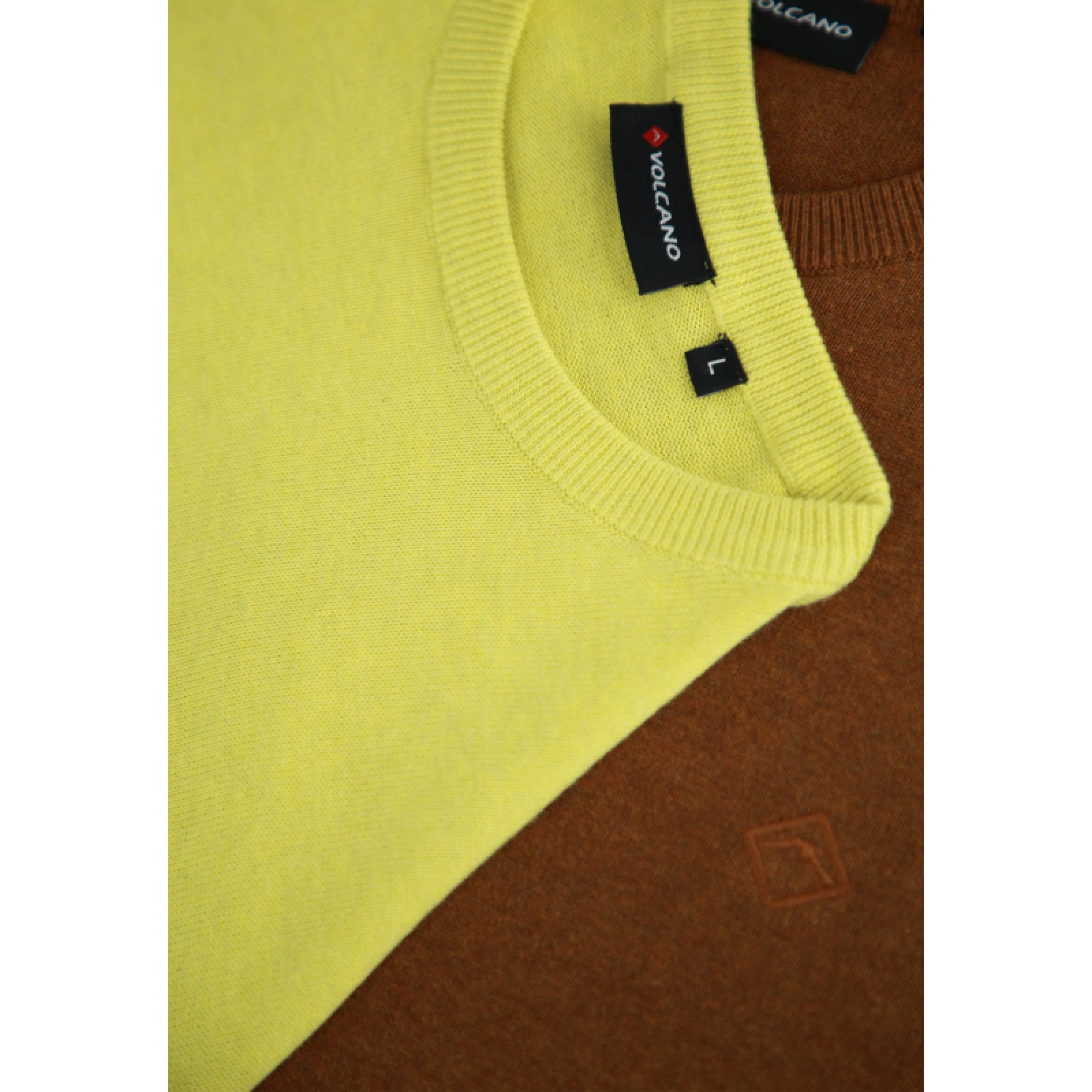 Pánský svetr VOLCANO S-RADO-200-YELLOW · záber 5