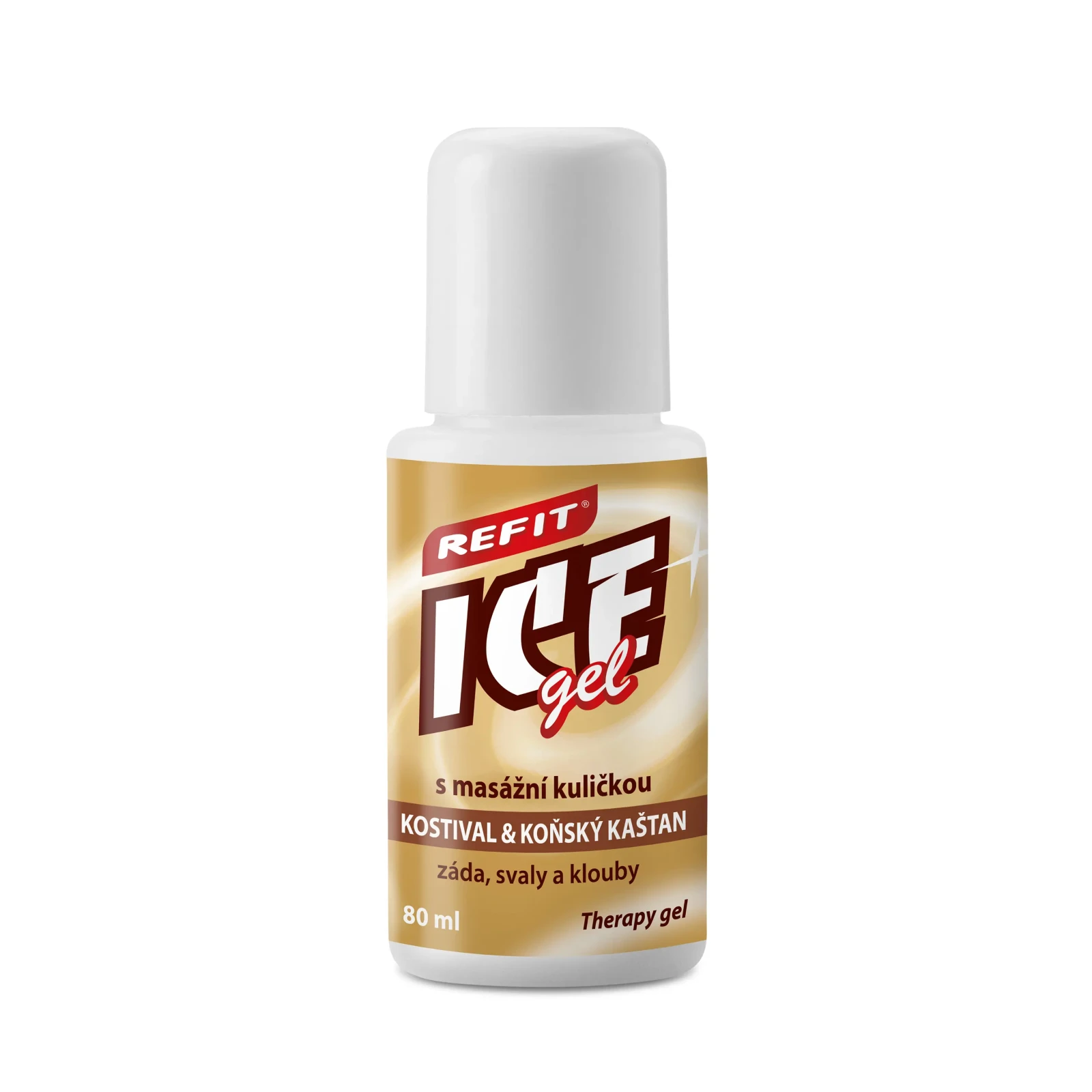 Refit Ice gel roll-on s kostivalem 80 ml · záber 1