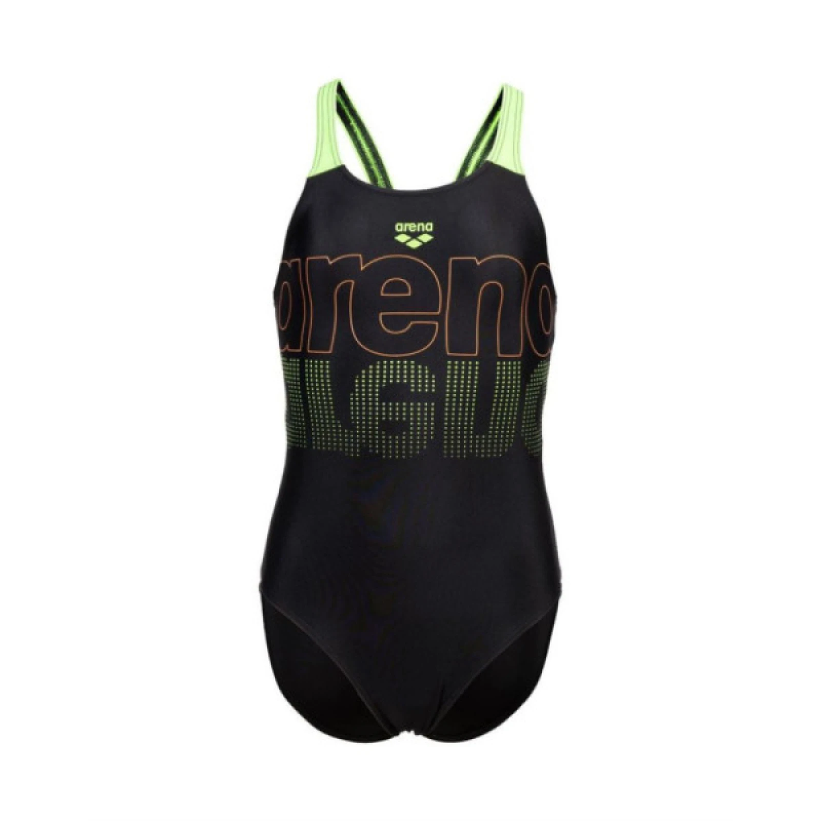 Dívčí plavecké jednodílné plavky ARENA SWIMSUIT V BACK GRAPHIC Blue · záber 4