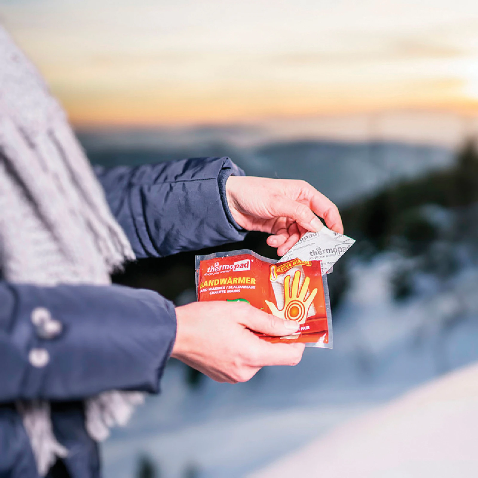Jednorázový ohřívač THERMOPAD Hand warmer · záber 3