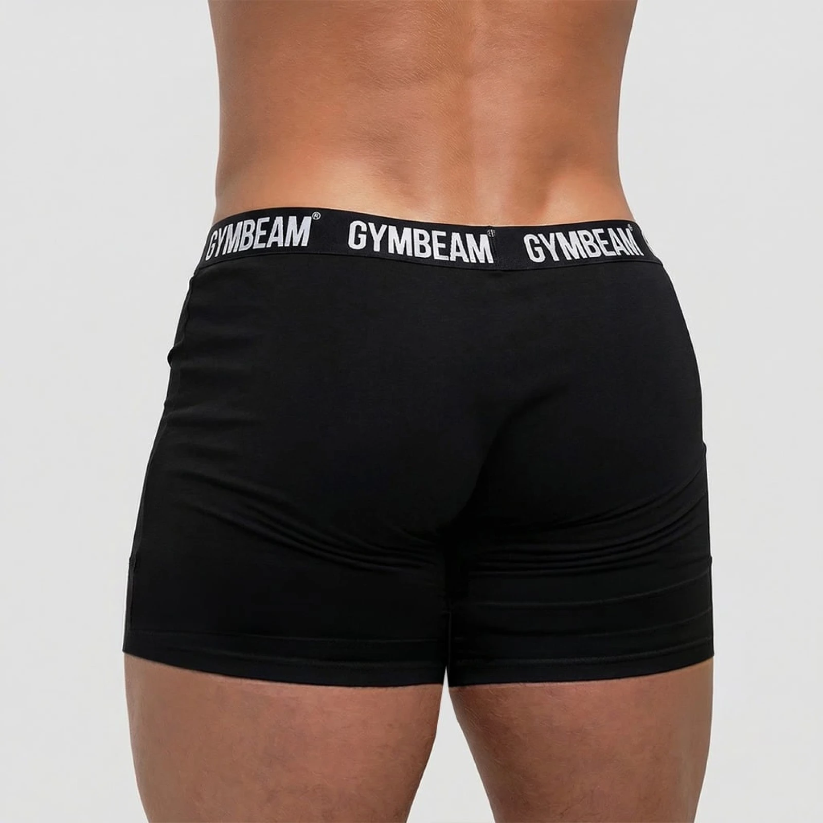 GymBeam Pánské boxerky FIT 3Pack - Velikost: L | Barva: čierna | Pohlavie: Pánské | Hmotnost: 0,291 kg · záber 3