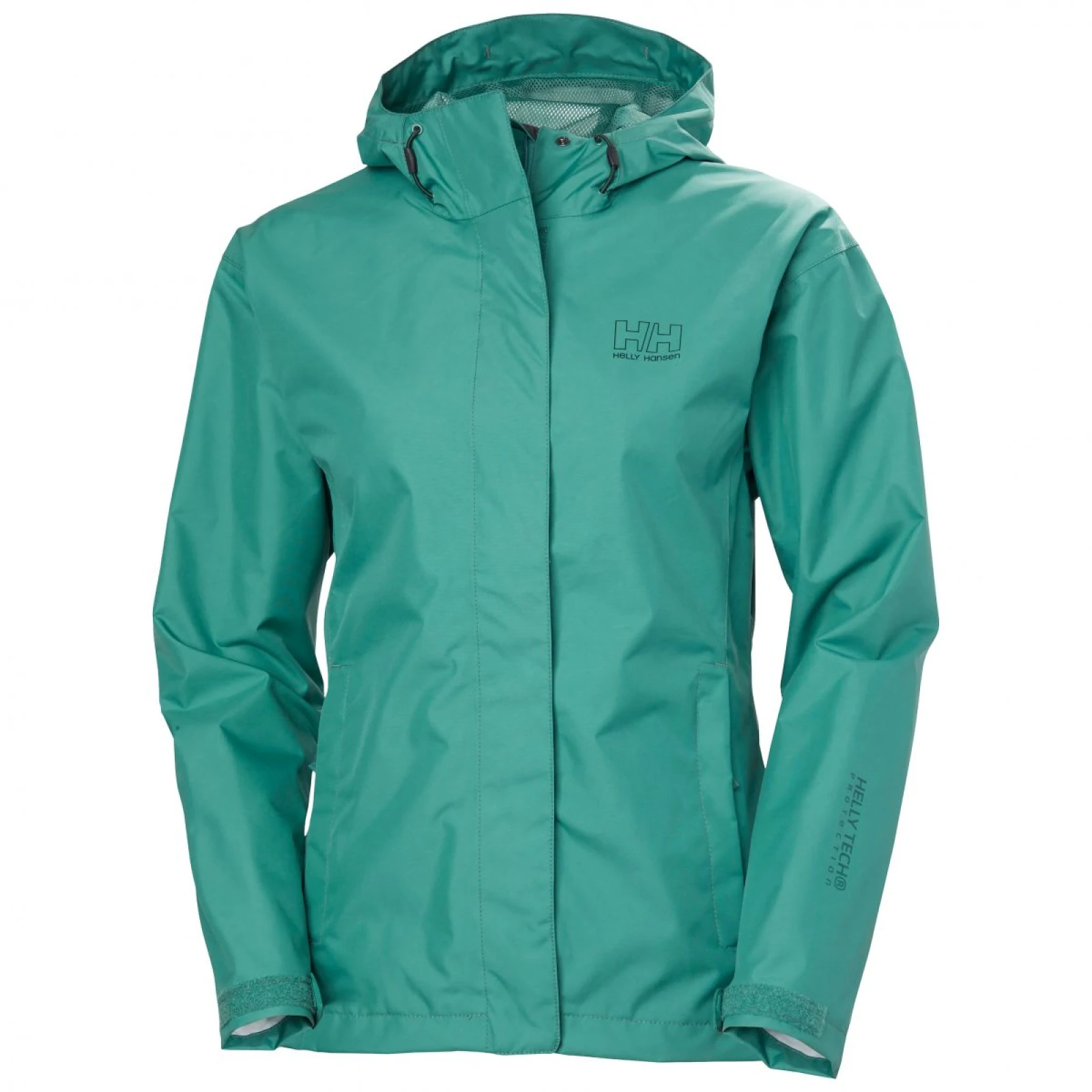 Helly Hansen Seven J, nepromokavá bunda, dámská, zelená · záber 2
