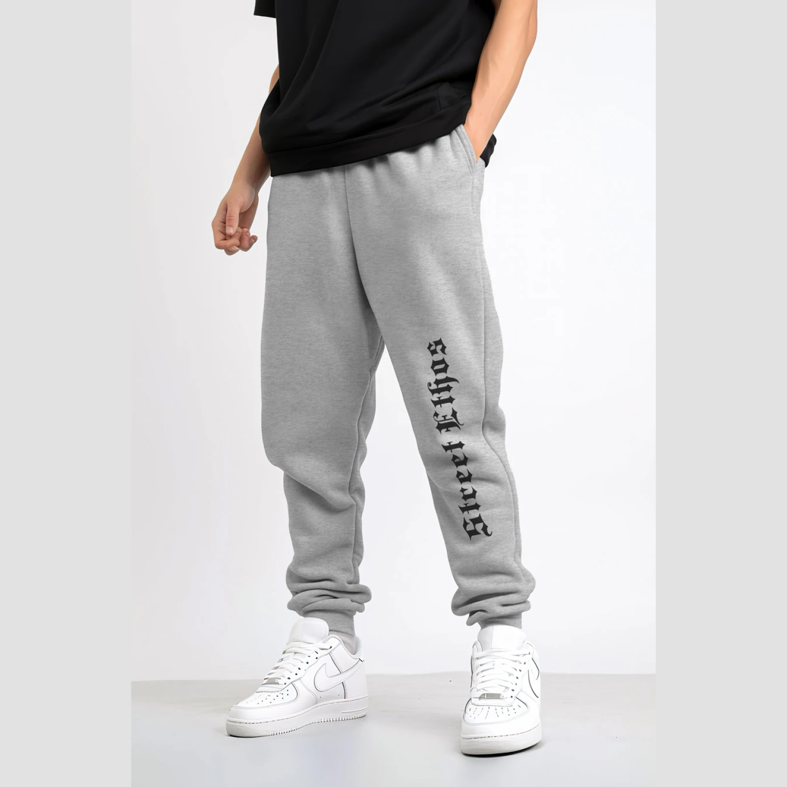 Tepláky Jogger , Barva Modrá, s Potiskem Street Ethos · záber 11