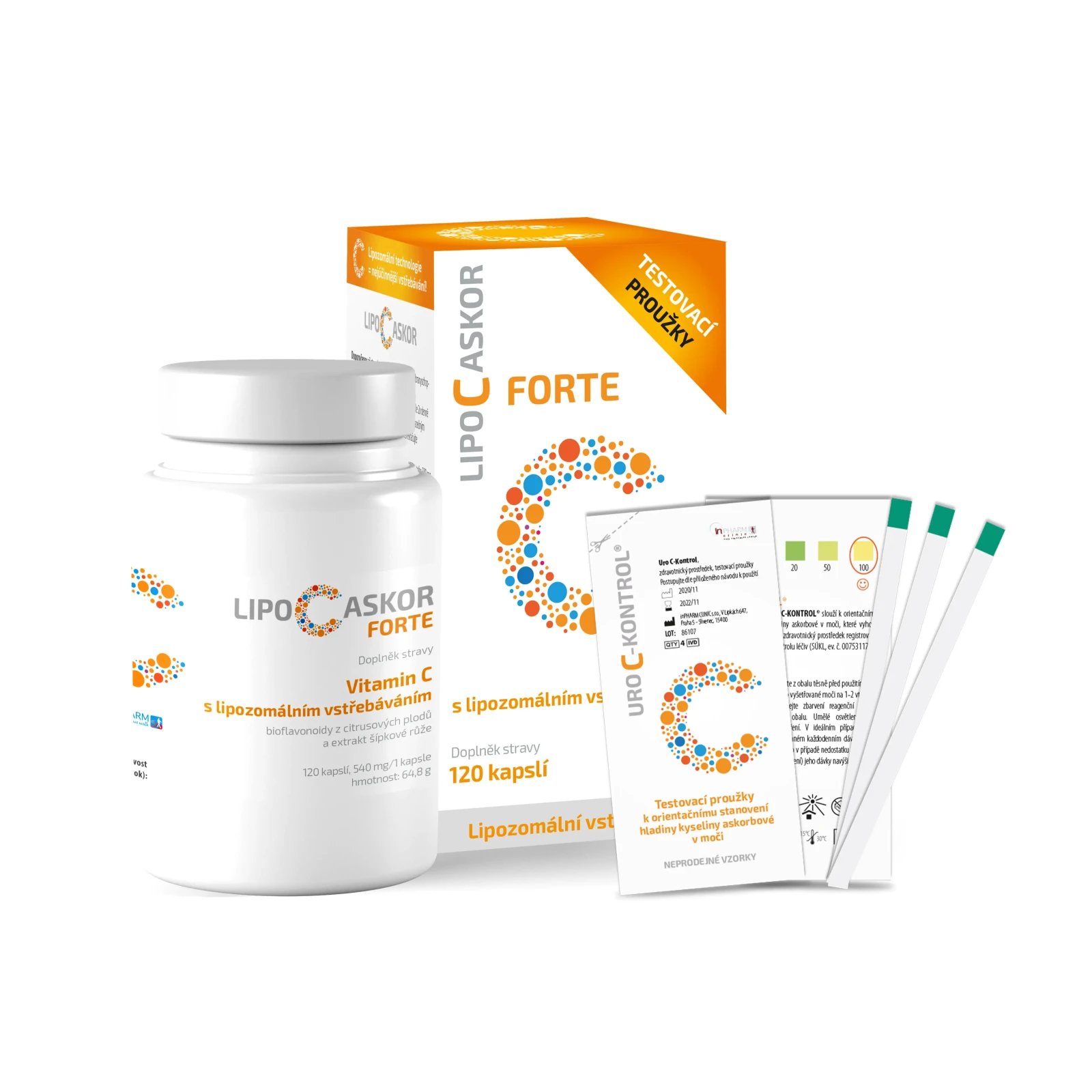 Lipo C Askor Forte 120 kapslí · záber 2