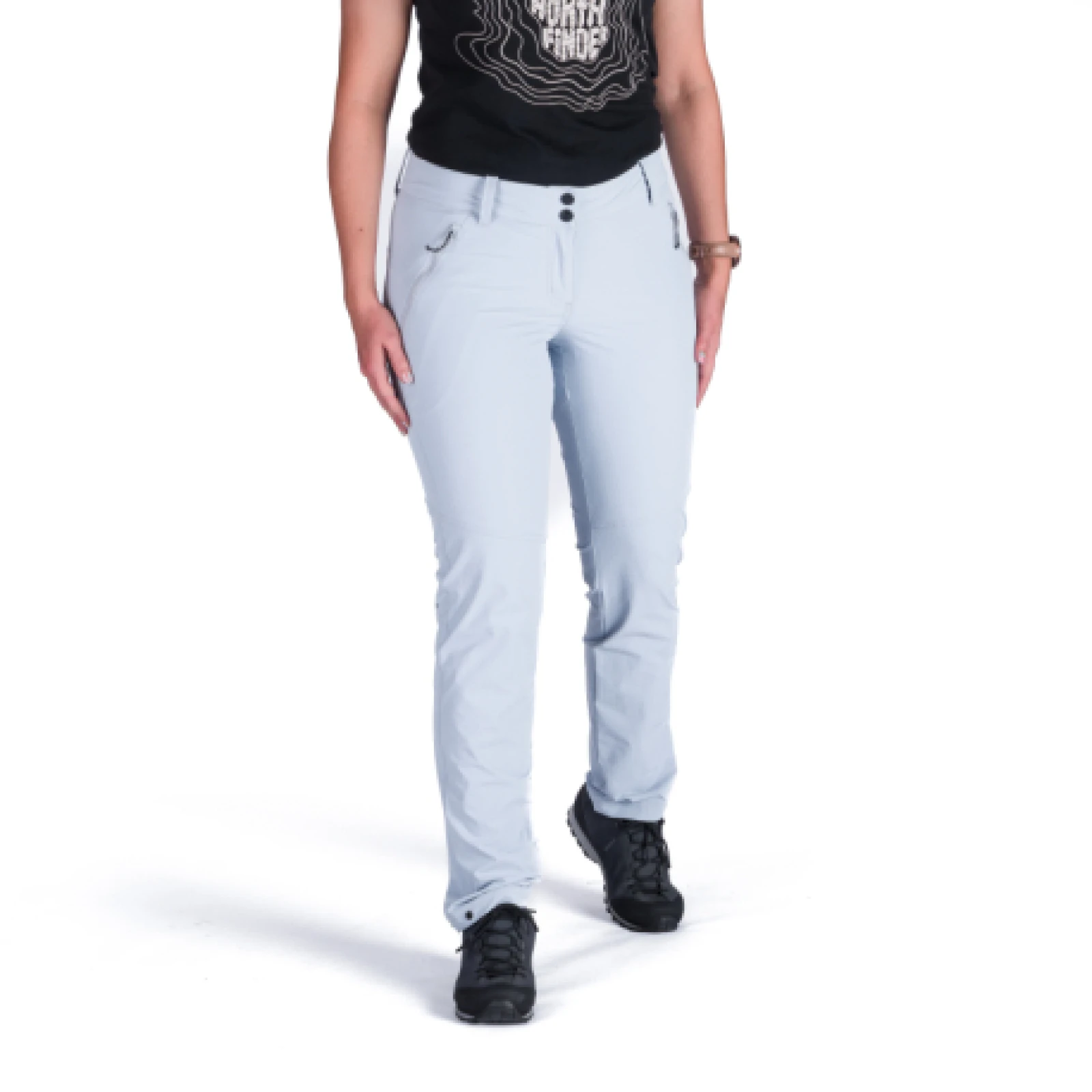 Dámské turistické kalhoty NORTHFINDER TANA-396lightblue · záber 1