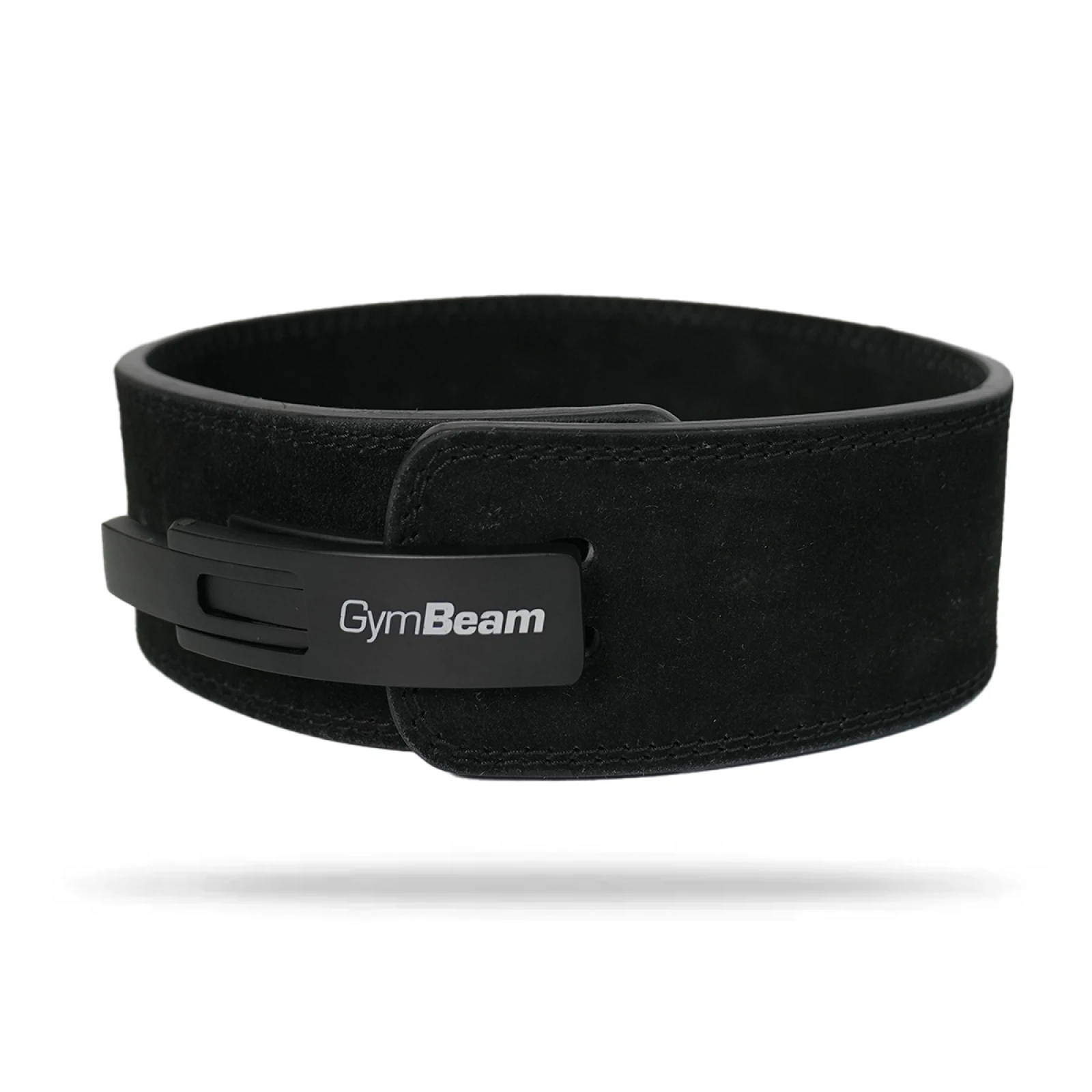 GymBeam Fitness opasek LEVER Black/Orange - Velikost: M | Barva: oranžová, čierna | Hmotnost: 1,25 kg | Balení: 10 · záber 3
