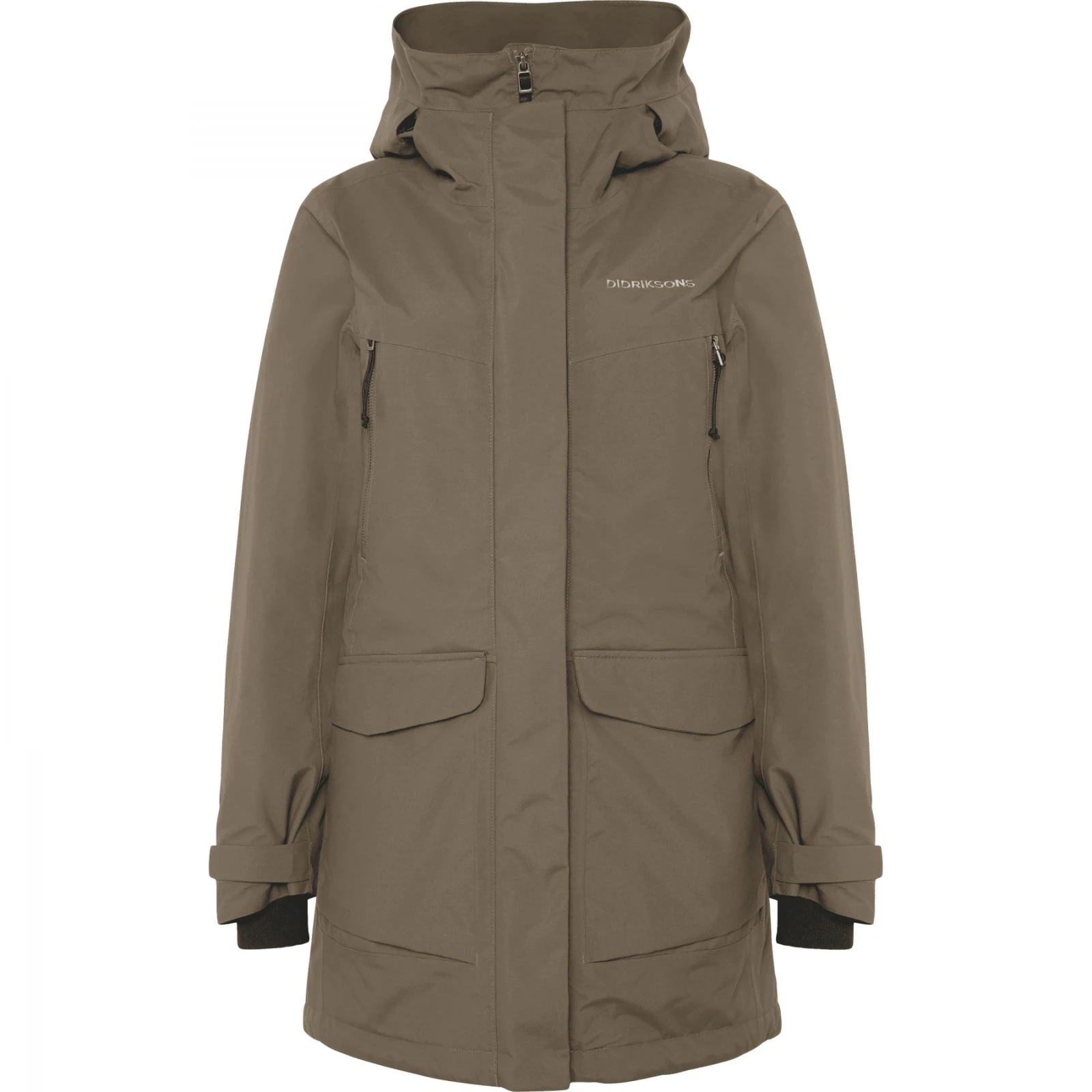 Didriksons Felia, parka, dámská, mocha · záber 1