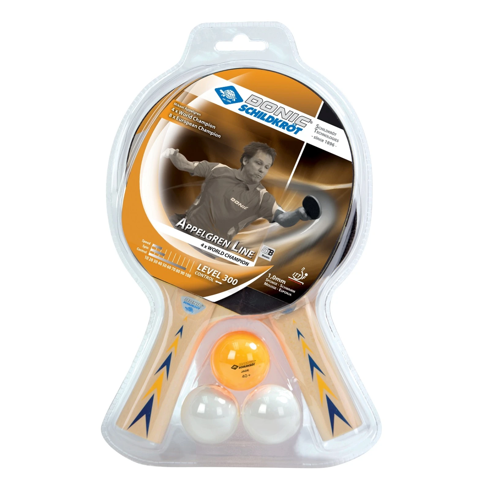 Set na stolní tenis DONIC Appelgren 300 set · záber 1