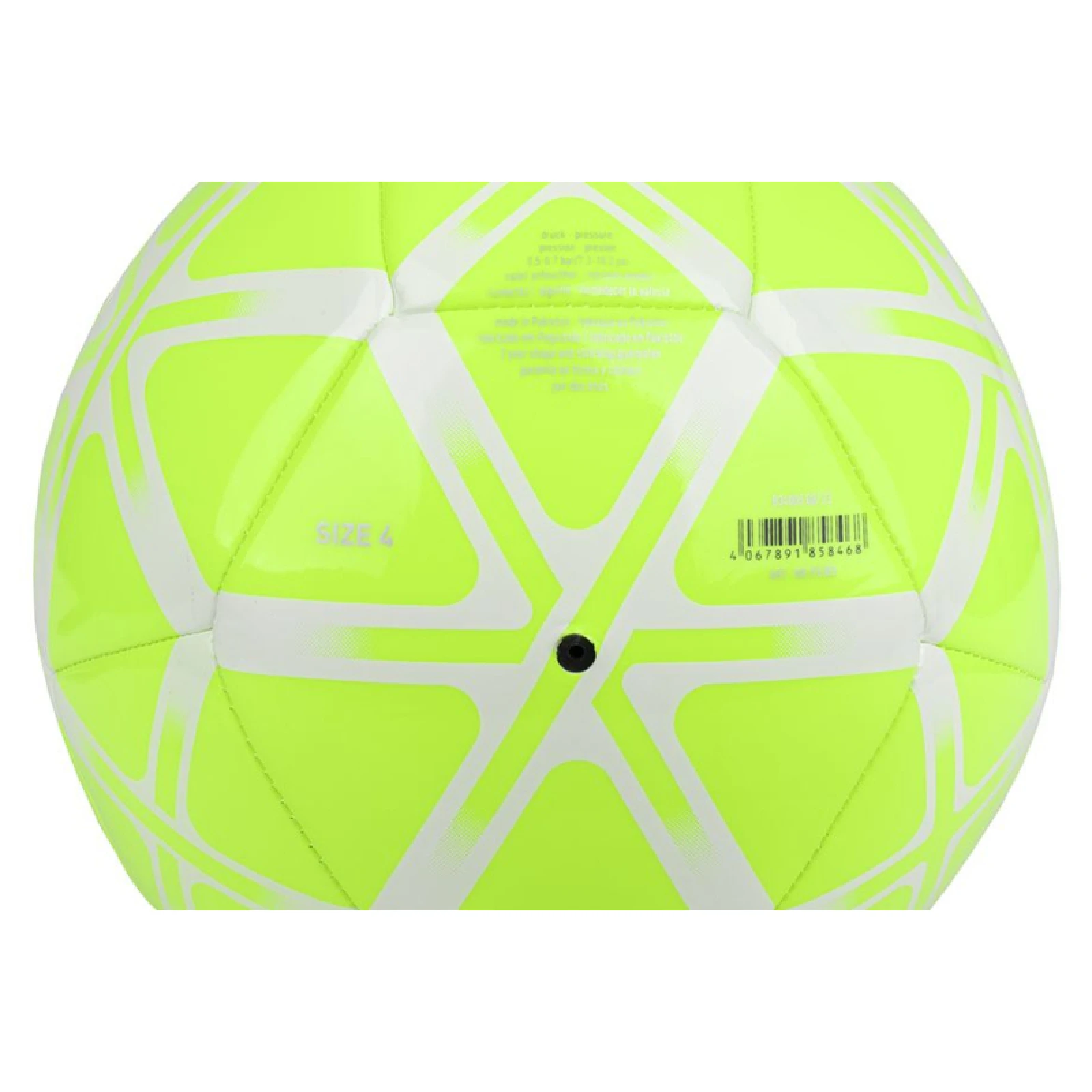 Fotbalový míč ADIDAS STARLANCER CLB LUCLEM BLACK · záber 7