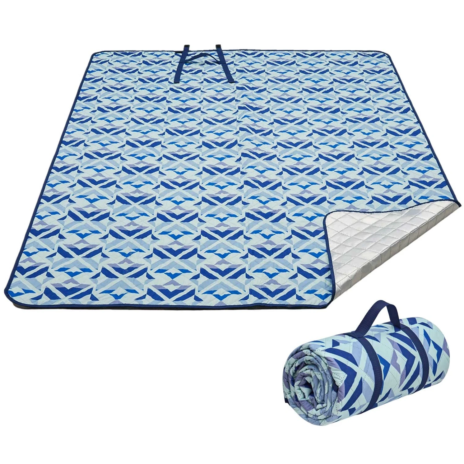 Piknik deka KING CAMP Ariel XXL 200 x 200 cm - červená · záber 1