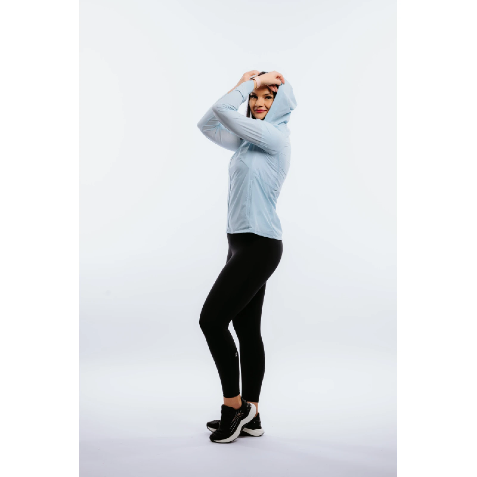 Dámská běžecká bunda ANTA Woven Track Top-862225601-4-SS22_Q2-Sky Blue · záber 5