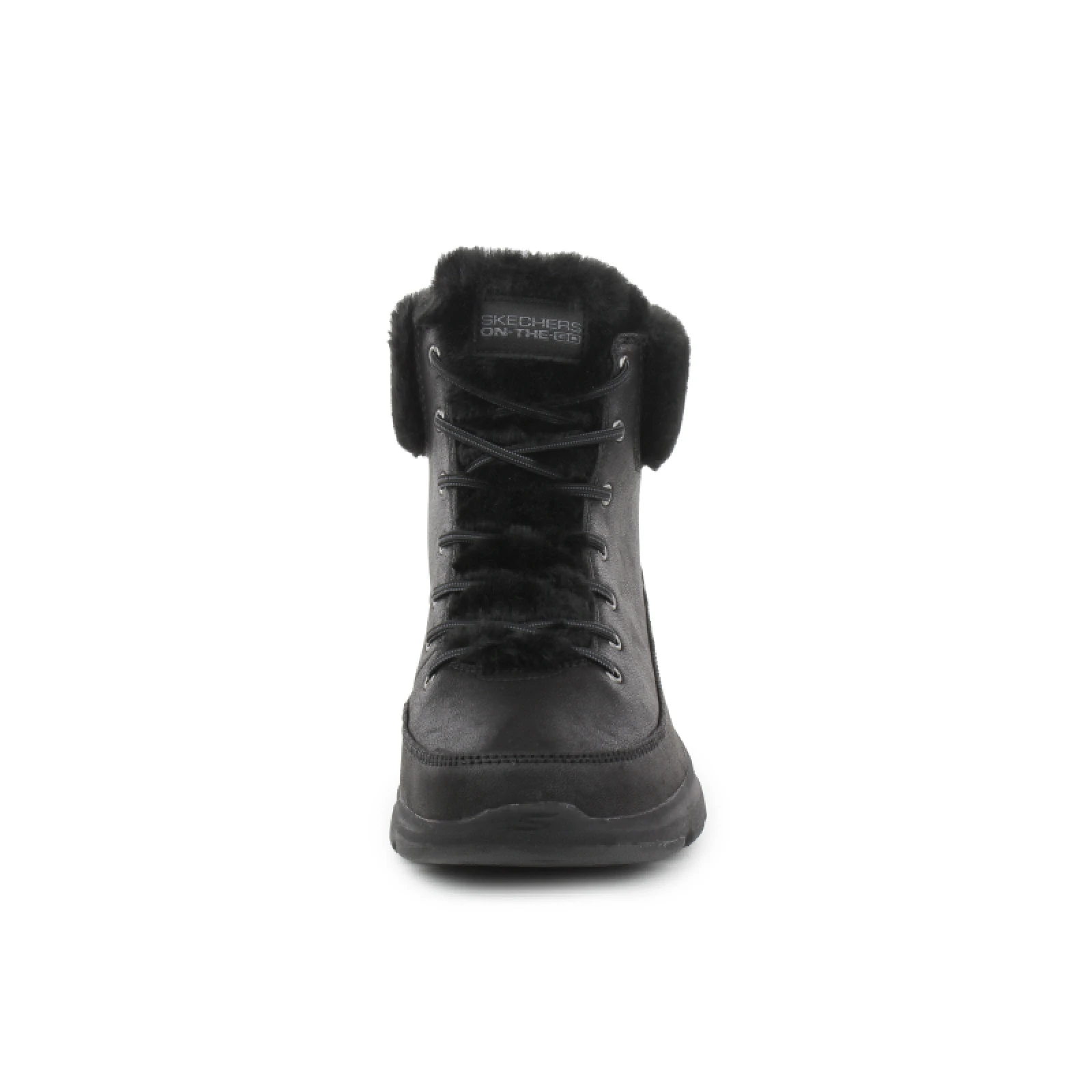 Dámské kotníkové zimní boty SKECHERS Glacial Ultra black · záber 4