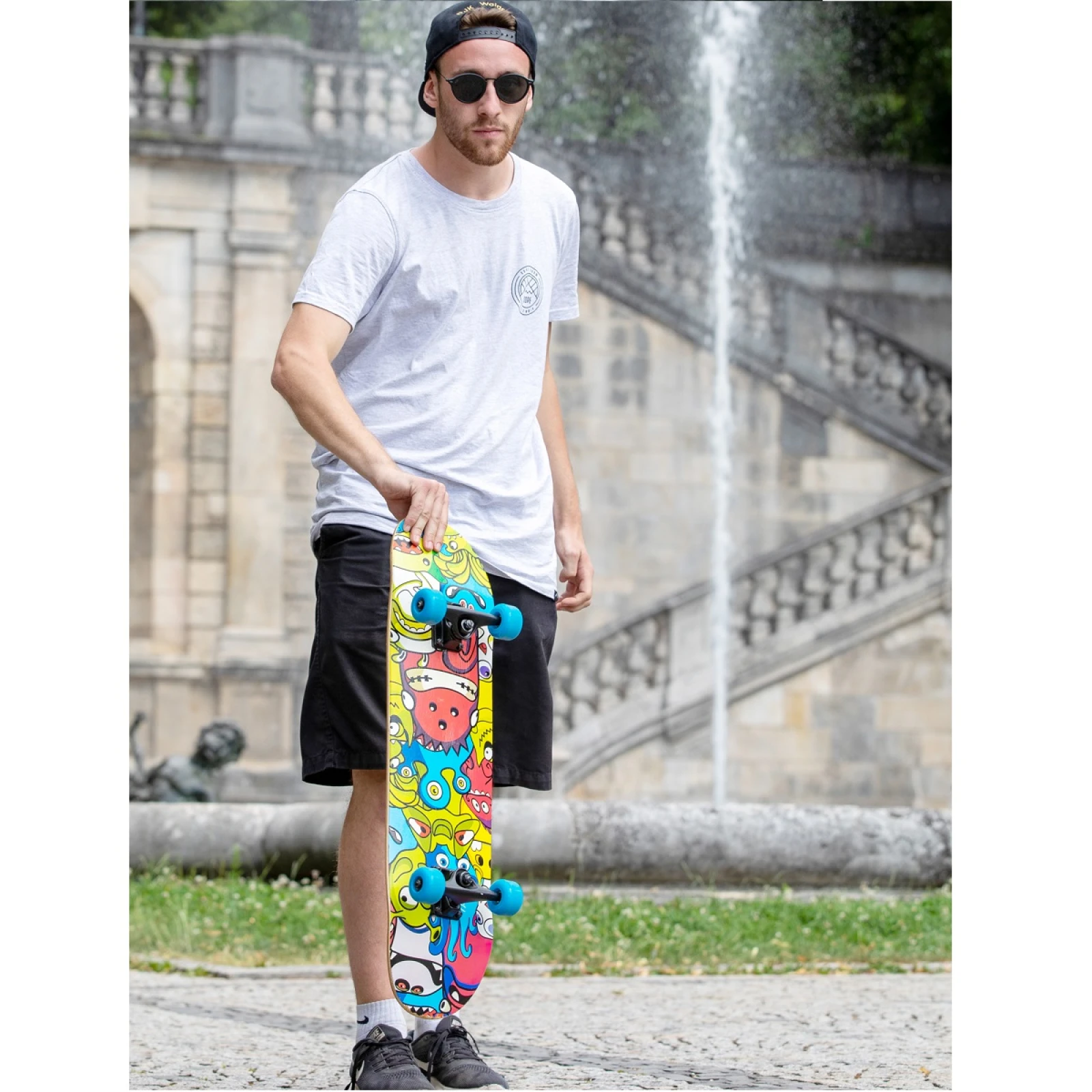 Skateboard SCHILDKROT Slider 31" - Monsters · záber 2