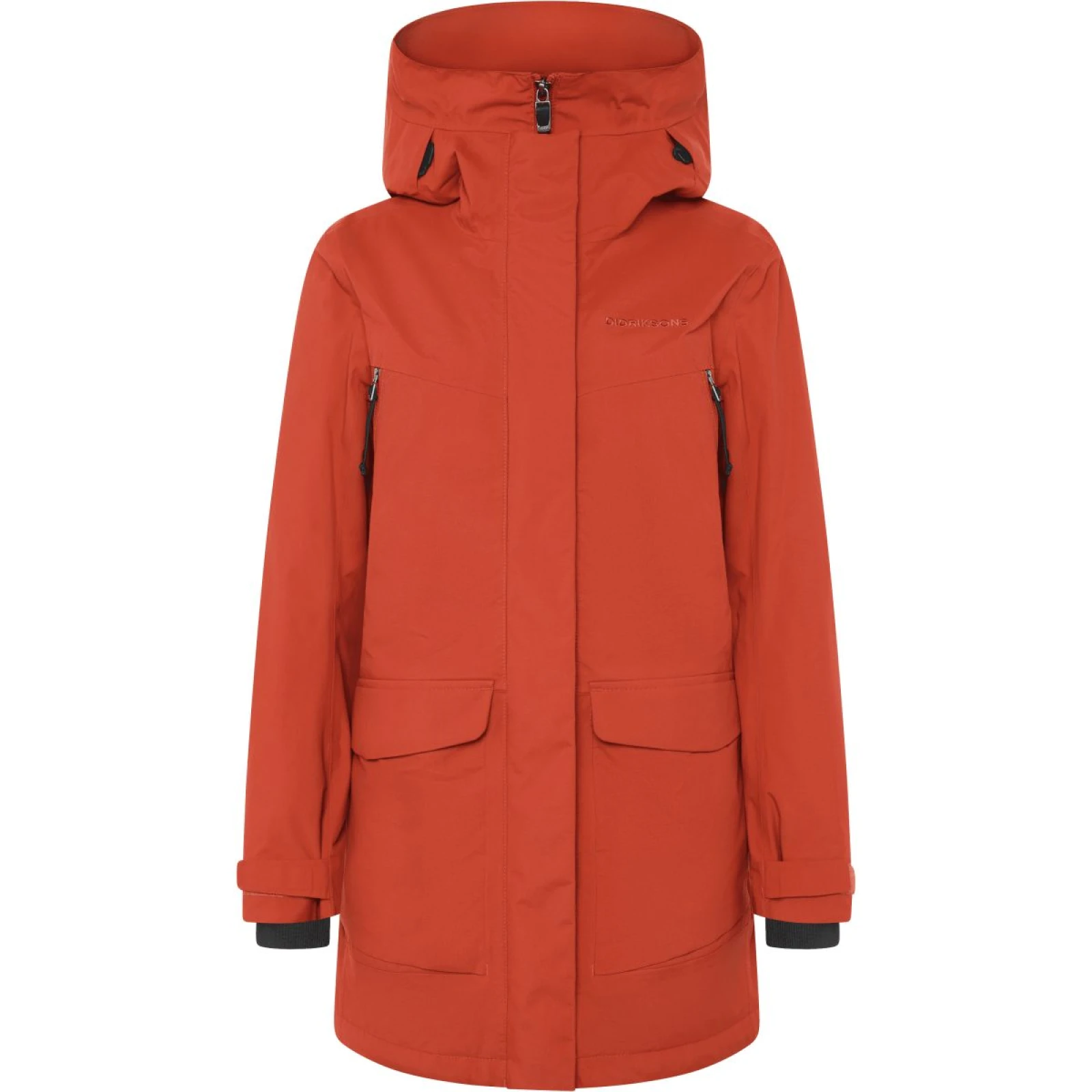Didriksons Felia, parka, dámská, rezavá · záber 2