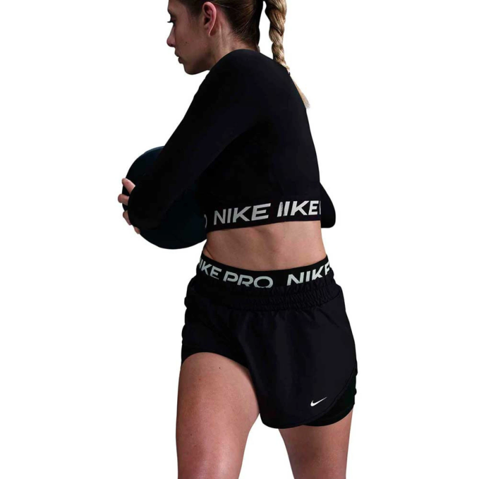Dámské běžecké kraťasy NIKE PRO W NP DF 2IN1 SHORT TT · záber 3