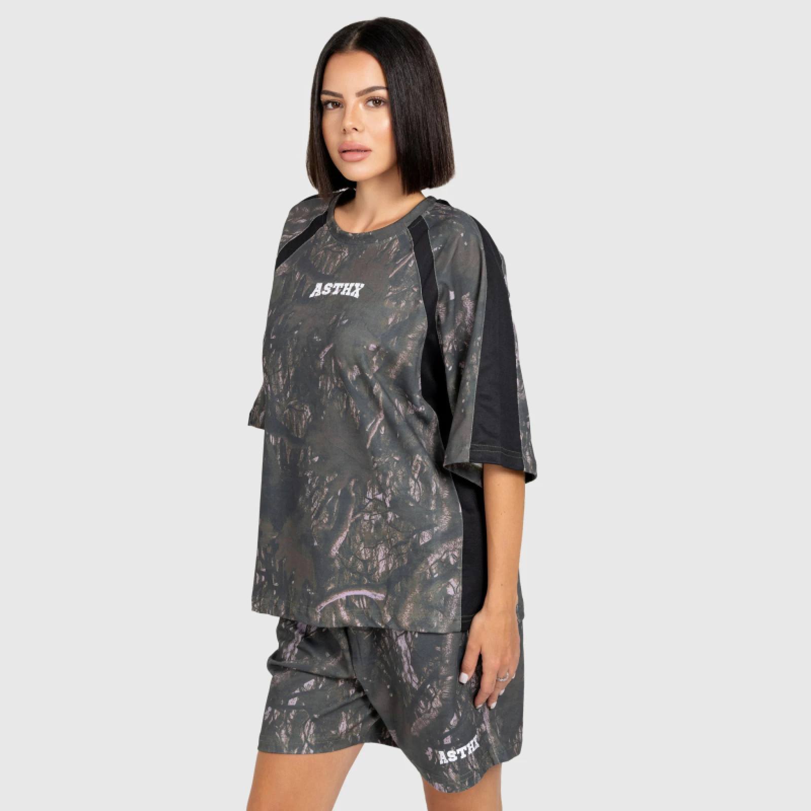 Dámský maskáčový komplet Iron Aesthetics Camo tree, dark · záber 4