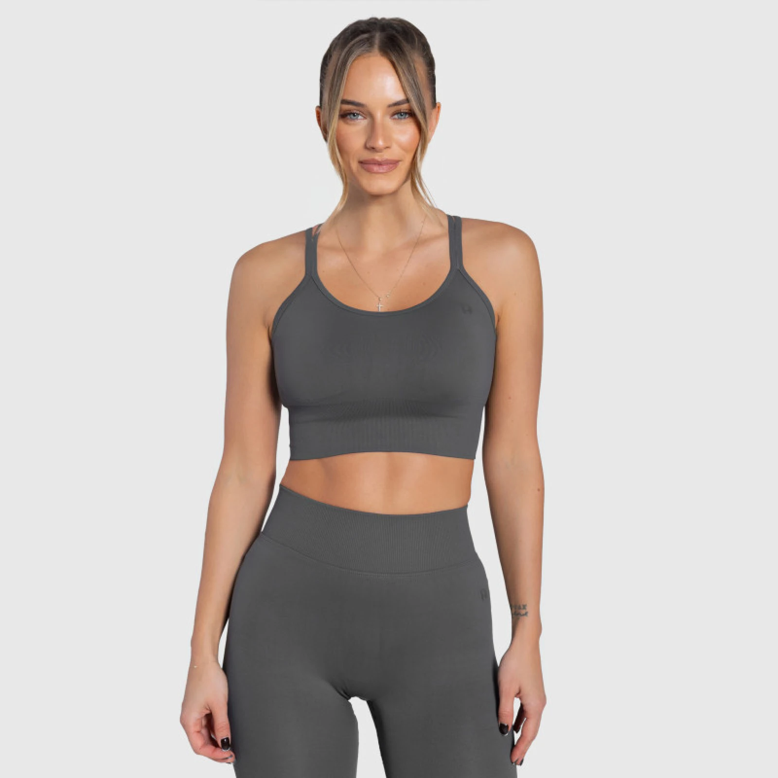 Dámská sportovní podprsenka Iron Aesthetics Ultimate, hnědá · záber 12