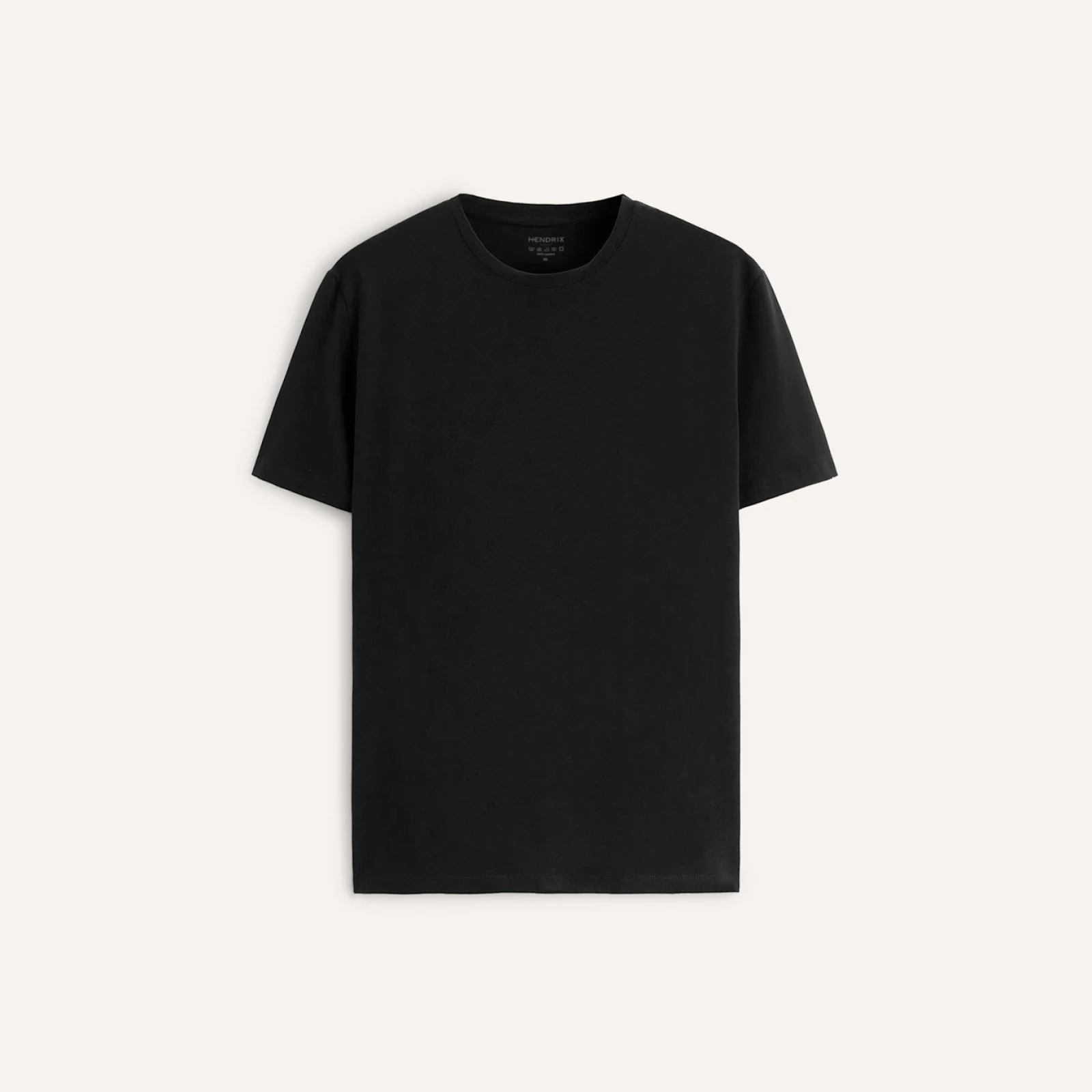 Tričko, Barva Černá, s Potiskem Basic T Shirt · záber 1