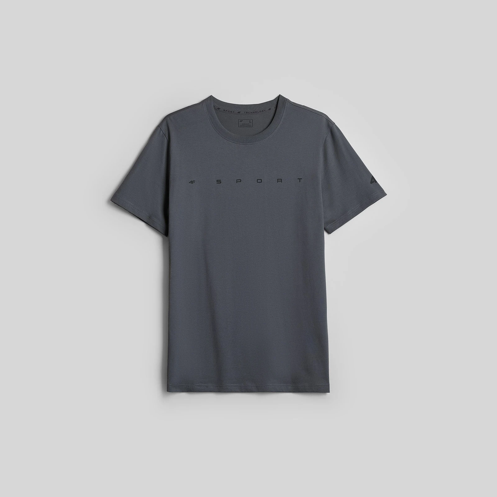 4F T-shirt regular s potiskem pánský - zelený M · záber 11