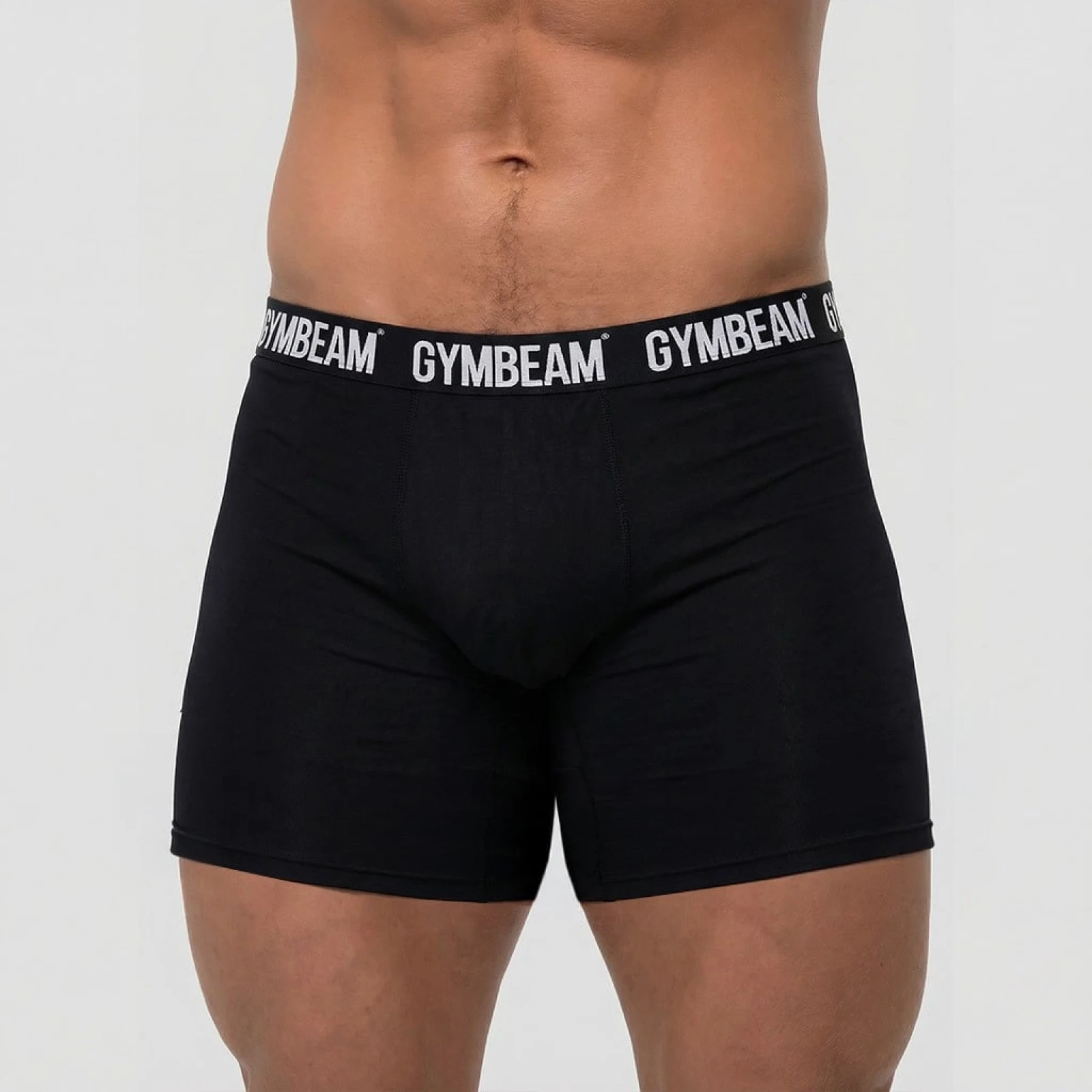 GymBeam Pánské boxerky FIT 3Pack - Velikost: L | Barva: čierna | Pohlavie: Pánské | Hmotnost: 0,291 kg · záber 2