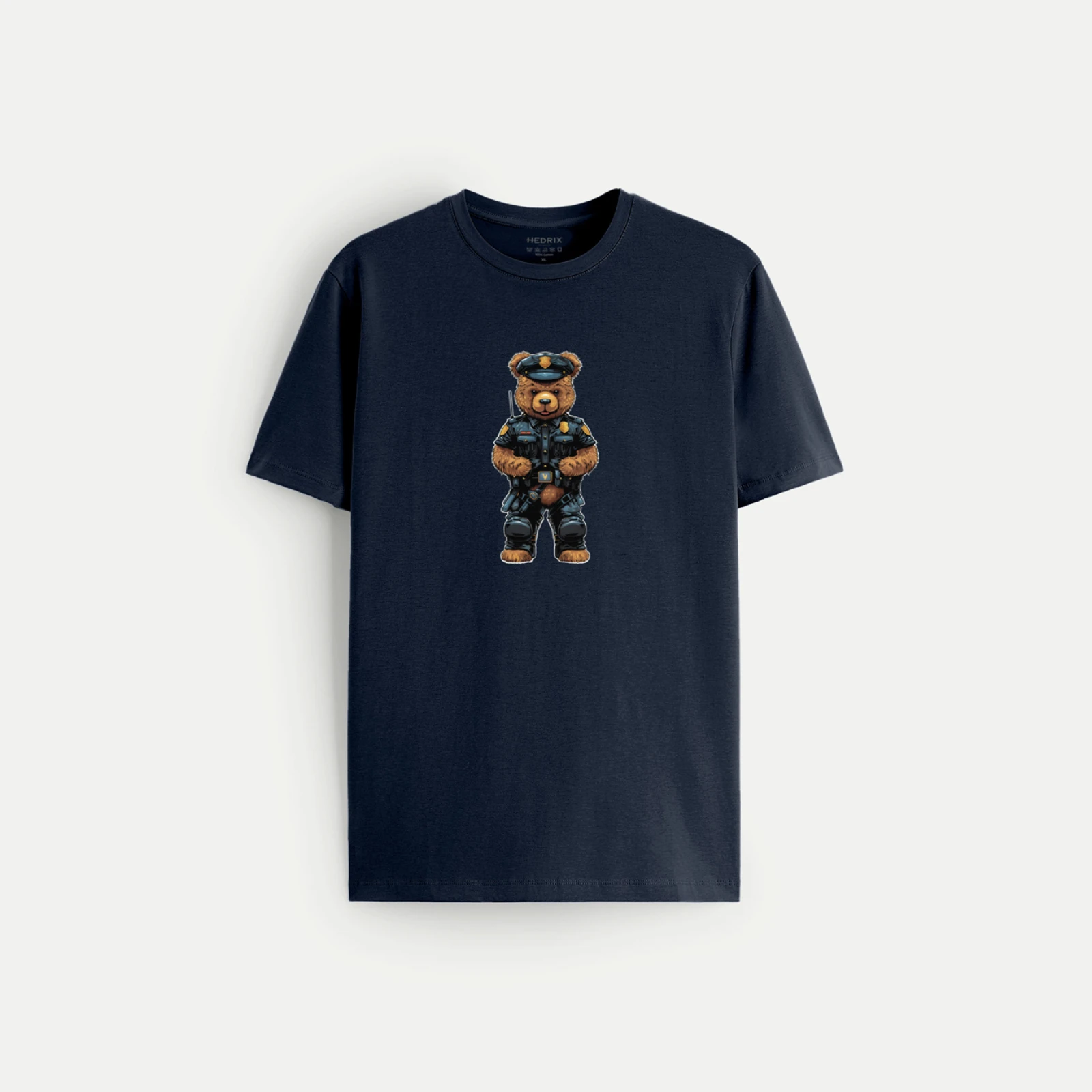Tričko, Barva Bílá, s Potiskem Policebear · záber 5
