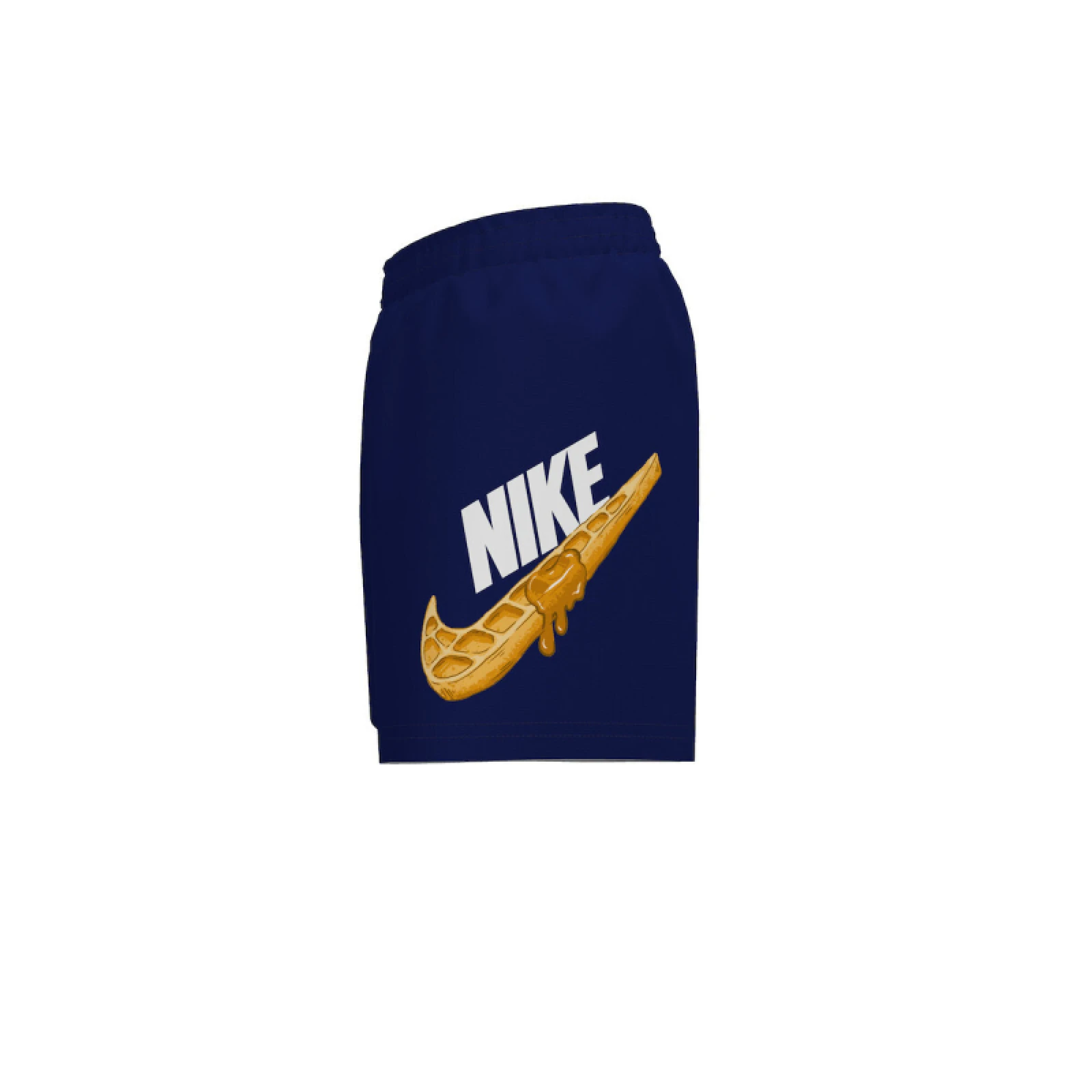Chlapecké plavky NIKE SWIM WAFFLE SWOOSH 4 inch MIDNIGHT-MIDNIGHT NAVY · záber 2