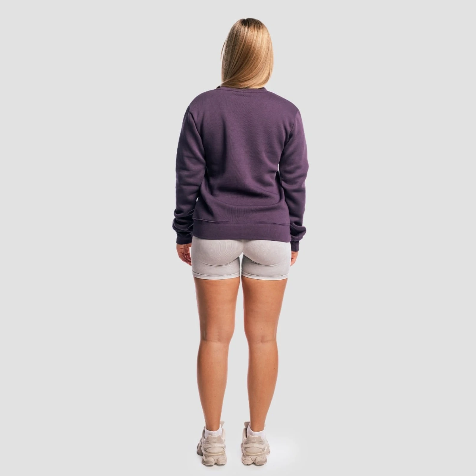 Gymbeam Dámská Mikina Basic Jumper Obsidian - Velikost: XS | Barva: fialová | Pohlavie: Dámské | Hmotnost: 0,354 kg | Balení: 25 · záber 5