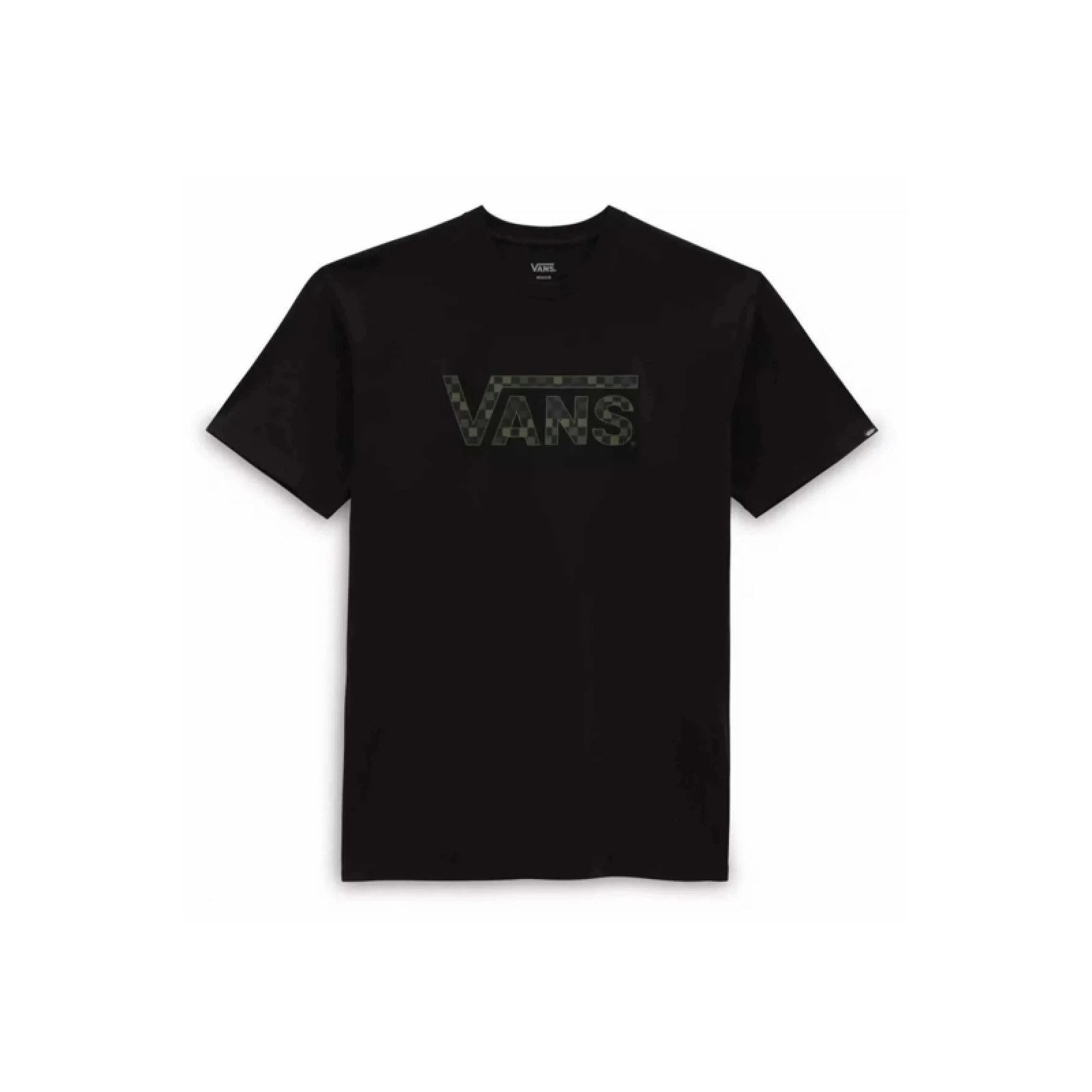 Pánské tričko s krátkým rukávem VANS CHECKERED -B BLACK-VN0A7UCP CAMO · záber 3