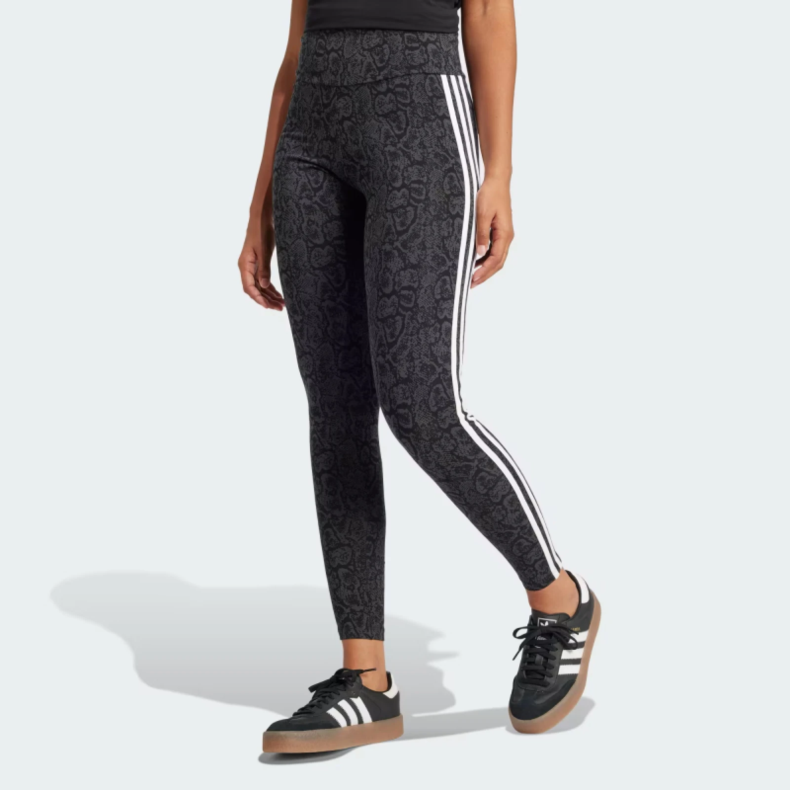 Dámské legíny ADIDAS ORIGINALS SNAKE AOP LGNGS-JC5751-Grey · záber 2
