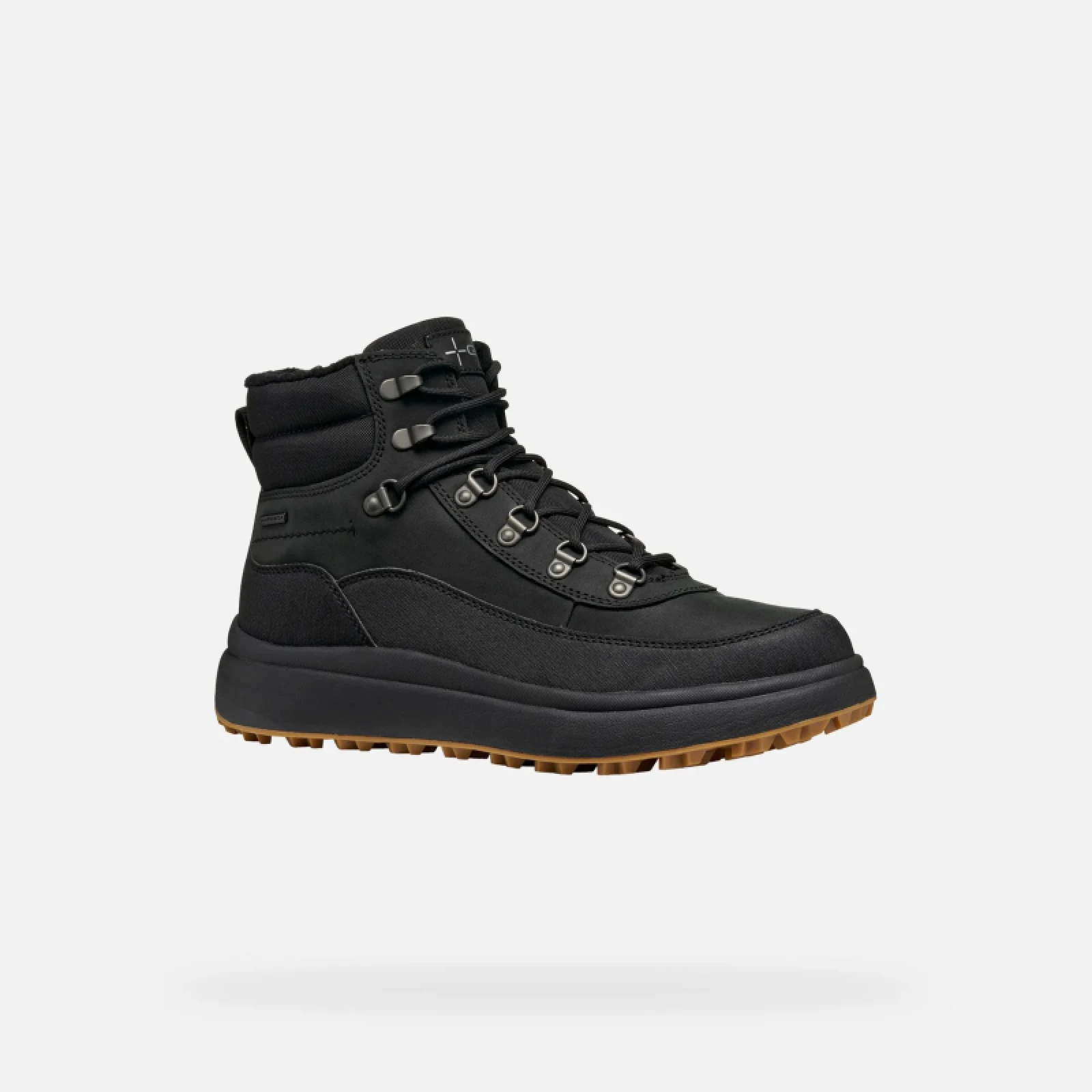 Pánské kotníkové zimní boty GEOX Granito + GRIP B A M black · záber 4
