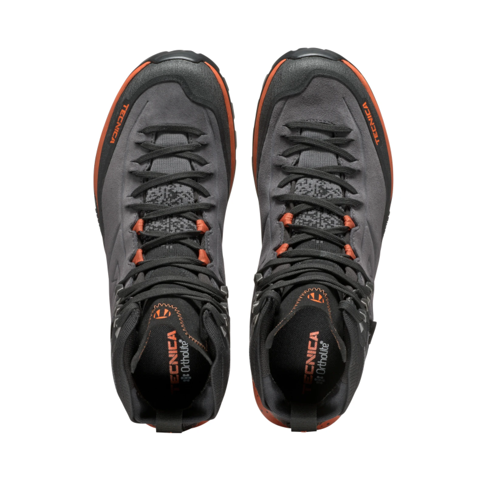 Pánská kotníková turistická celokožená obuv TECNICA Forge Hike MID GTX Ms, dark grey icon orange · záber 5