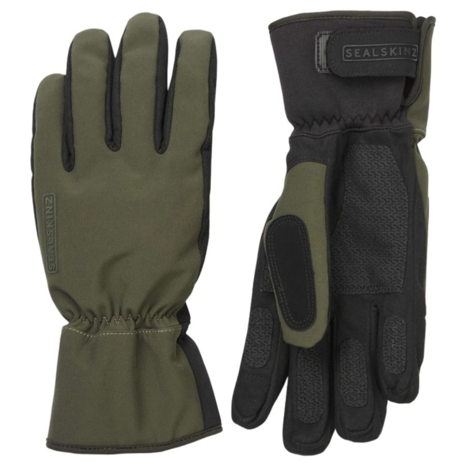Sealskinz Howe, rukavice, zelená · záber 1